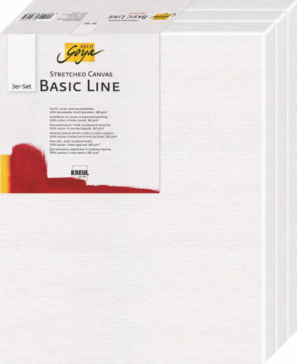 KREUL Keilrahmen – 30 × 70 cm – 380 g/m² – Profil 17 mm