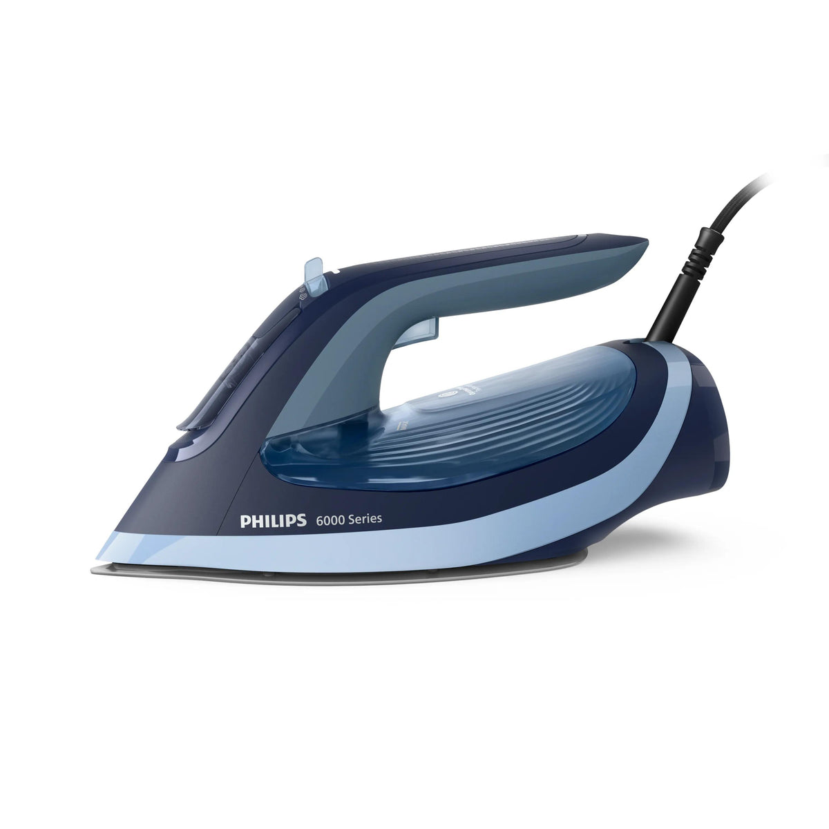 Philips Dampfbügeleisen DST6120/20 – Blau, SteamGlide Plus-Sohle, Dampfstoß 190 g/min, 12,9 × 31,6 × 15,8 cm