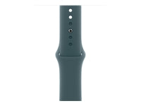 Apple Sportarmband – Armband – für Apple Watch 42 mm, Dunkelgrün, S/M, Polymer