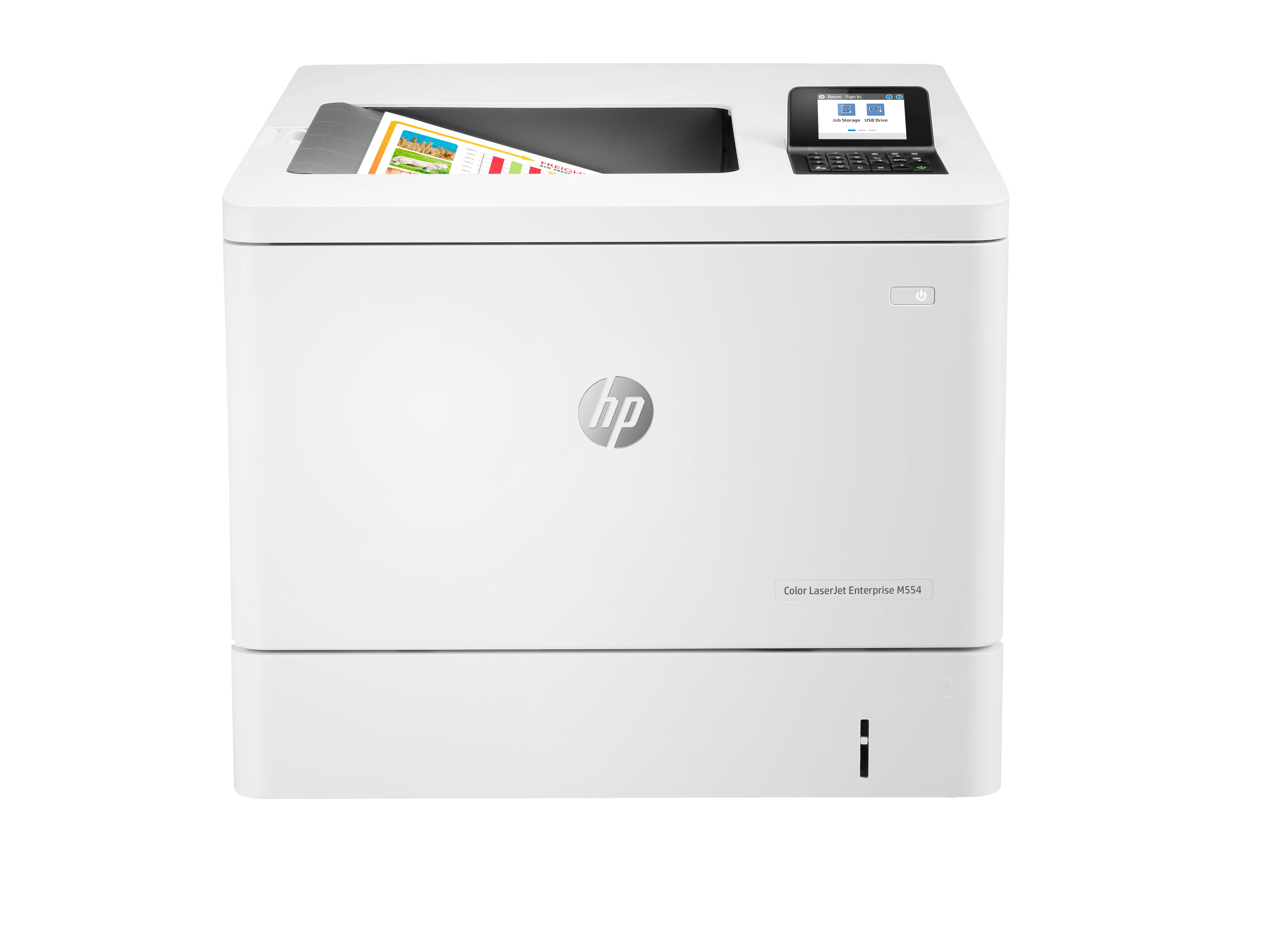 HP Color LaserJet Enterprise M554dn – A4, Farbe, 33 S./Min., USB