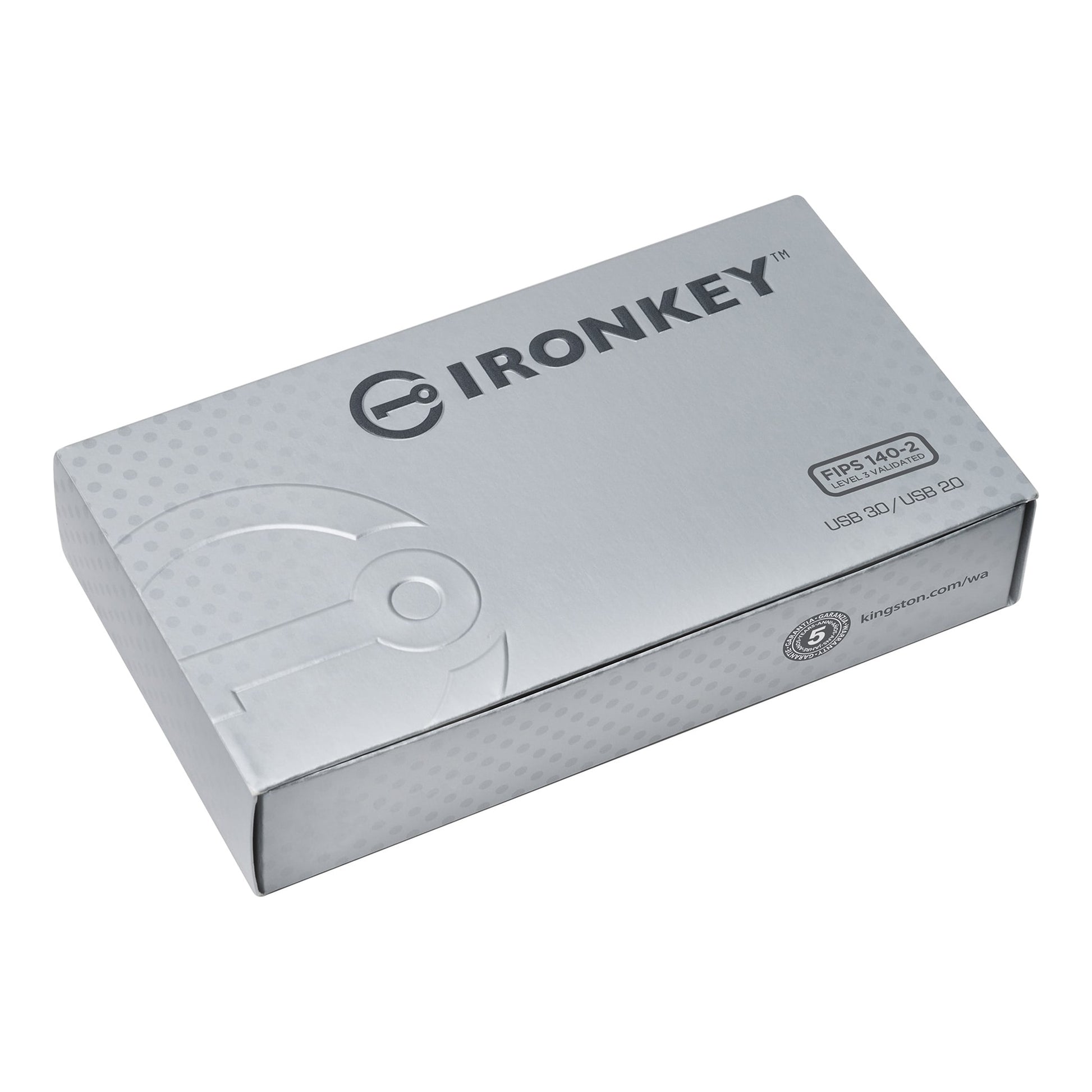 Kingston Technology KINGSTON IronKey Basic S1000 USB-Stick – 128 GB, USB 3.2 Gen 1, FIPS 140-2 Level 3