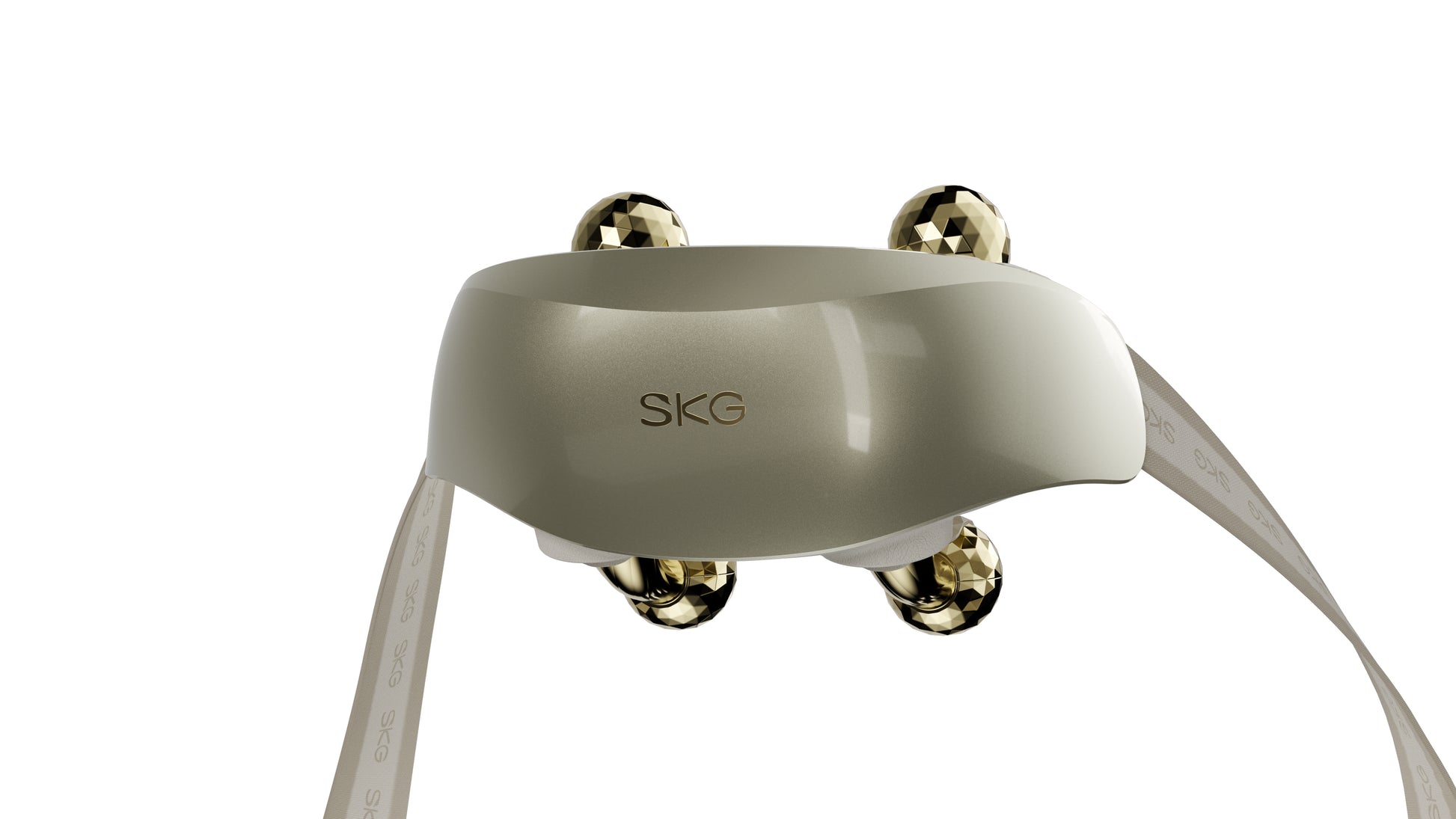 SKG Schulter- und Nackenmassagegerät H7 Ultra-E – Rollenmassage, mit Wärmefunktion – Akku – Gold
