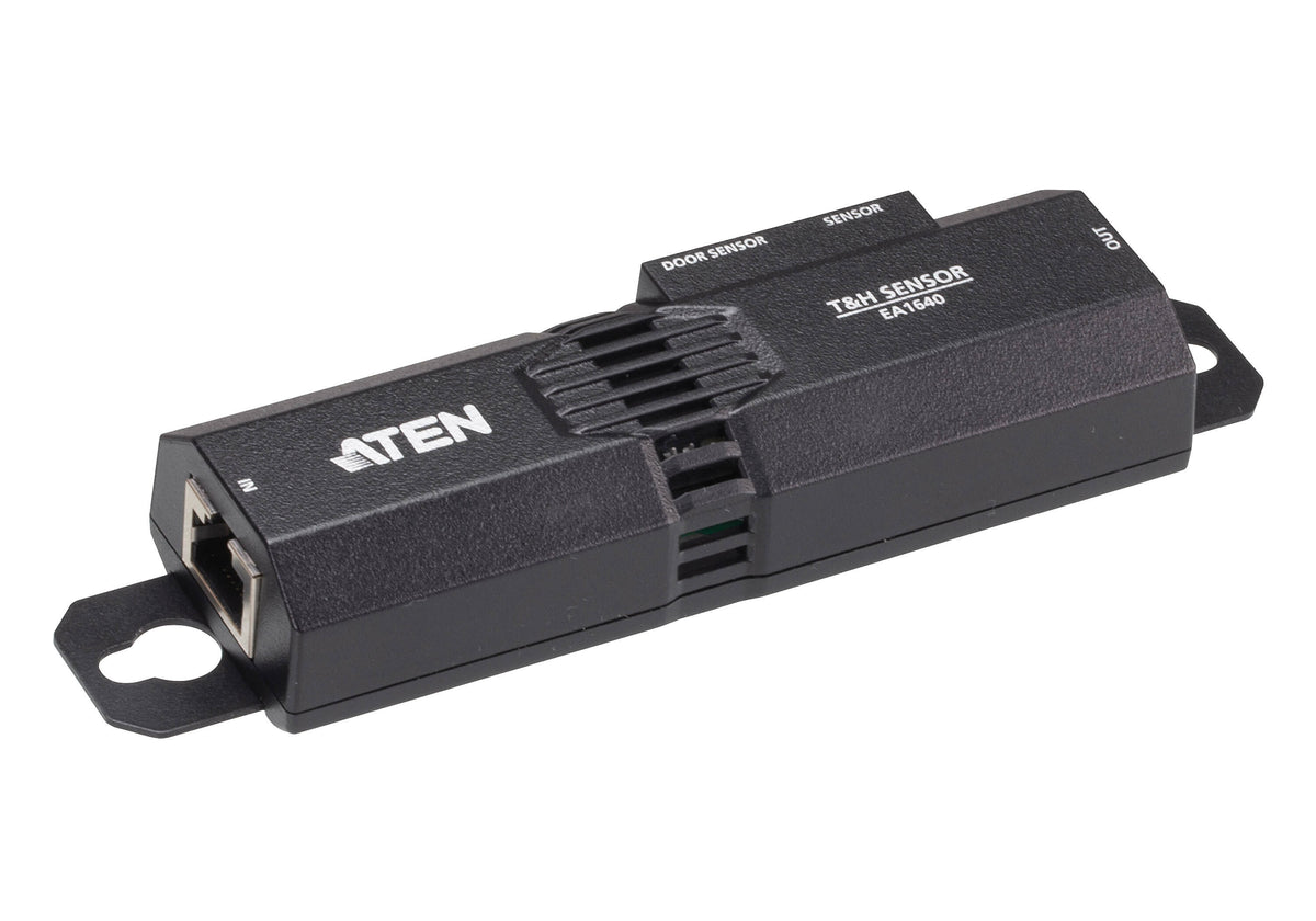 ATEN EA1640 Temperatur-/Feuchtesensor – RJ-45, -10–75 °C, 0–100 %, Innen, 1,5 m Kabel, für ATEN PG PDU-Serie