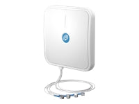 Quwireless Panel-Antenne, 2,4/5–7 GHz, Wi-Fi 6E/7, 4×4 MIMO, N-Stecker, Wand/Mast