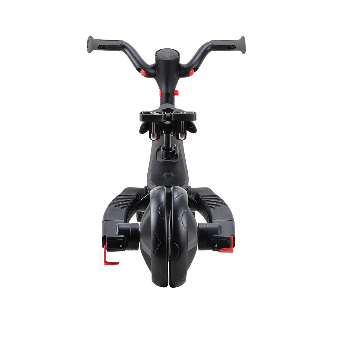 Globber Trike Explorer 4-in-1 Aufsitzlaufrad – faltbar, Push & Pedal, Pedal-Freilauf – ab 10 M. – schwarz/grau