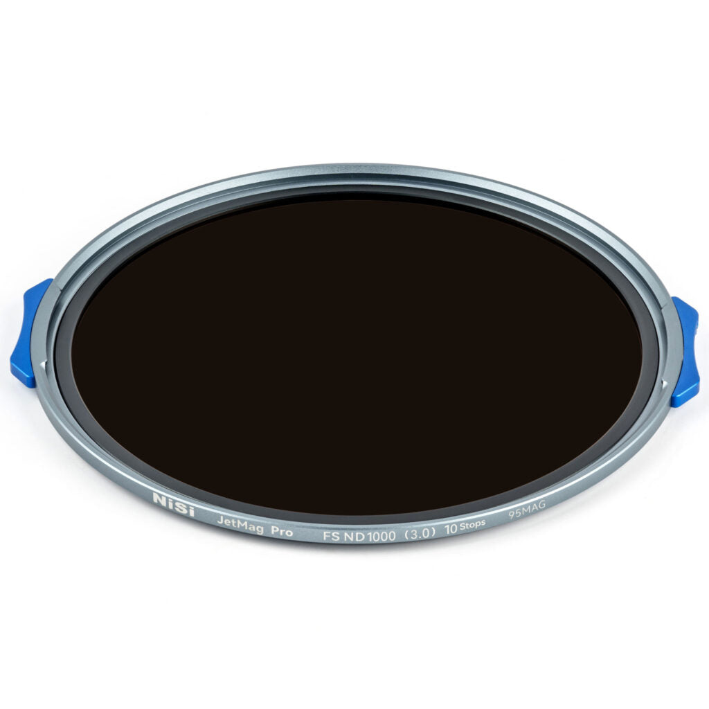 NiSi Filter-Kit – 95 mm ND1000/ND64/ND8, mit Tasche – für NiSi JetMag Pro 95MAG – Grau – 10er-Pack