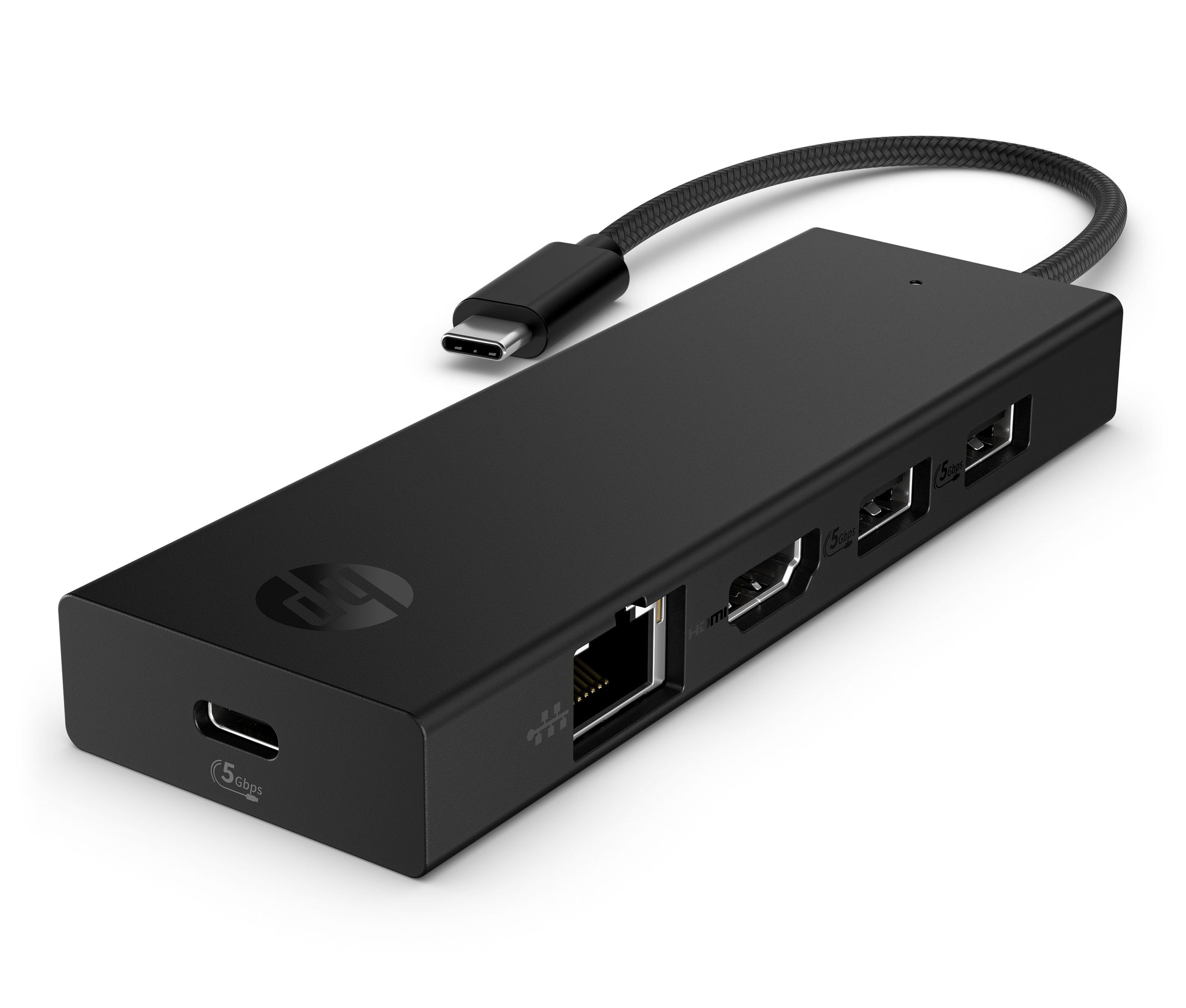 HP USB-Hub – USB-C, 1× HDMI, für Windows/Mac/ChromeOS