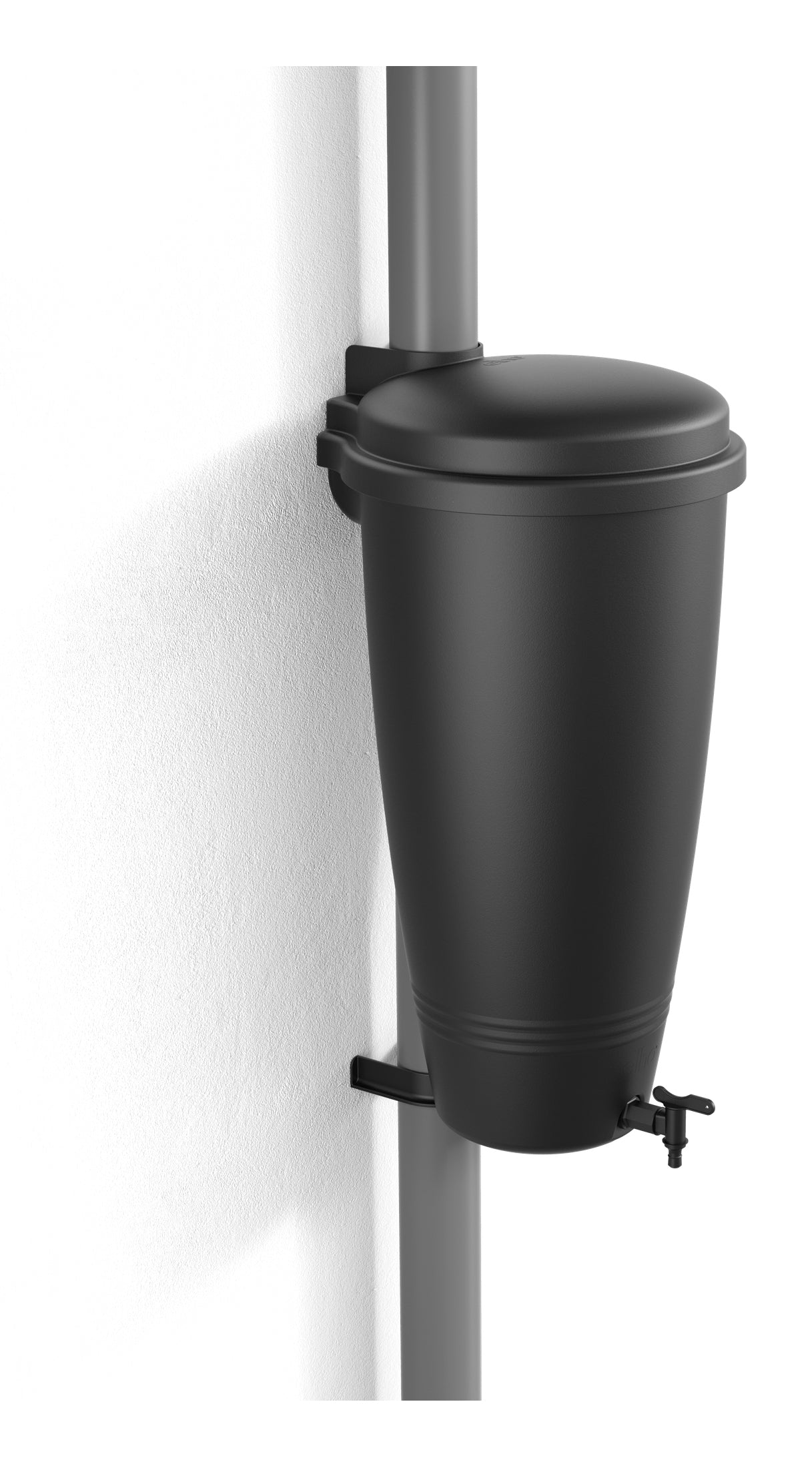 elho Green Basics Aufbewahrungsbox 35 l – Recycling-Kunststoff – Schwarz – 330 × 780 × 380 mm