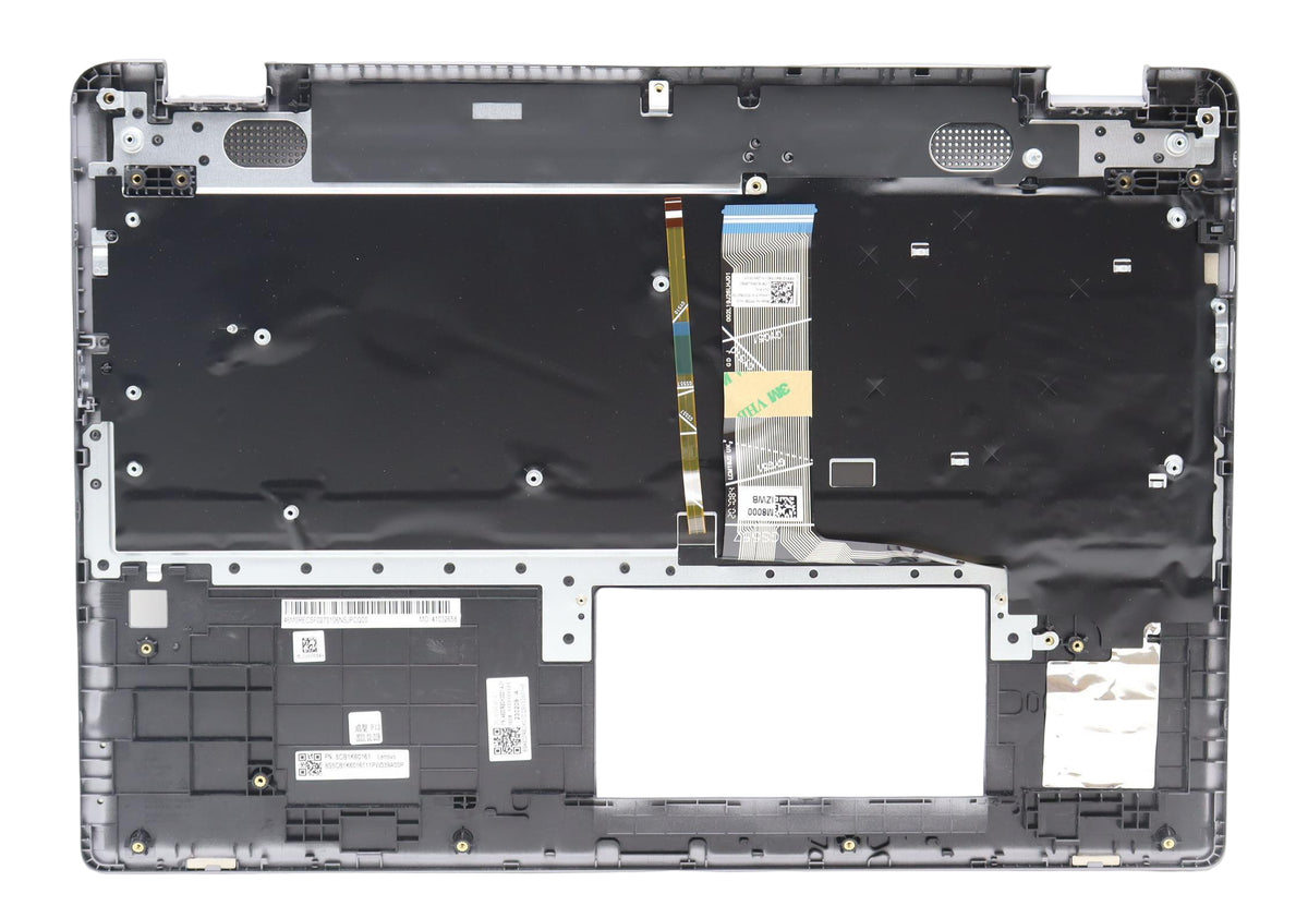 Lenovo Tastatur-Case für IdeaPad Flex 5 16ABR8 16" – mit Hintergrundbeleuchtung, mit Ziffernblock – Grau