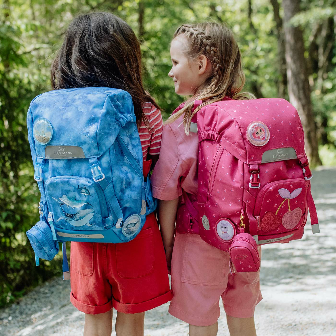 Beckmann Schulrucksack Classic 1st – 6-teilig – Ocean – 24,0×37,0×25,0 cm