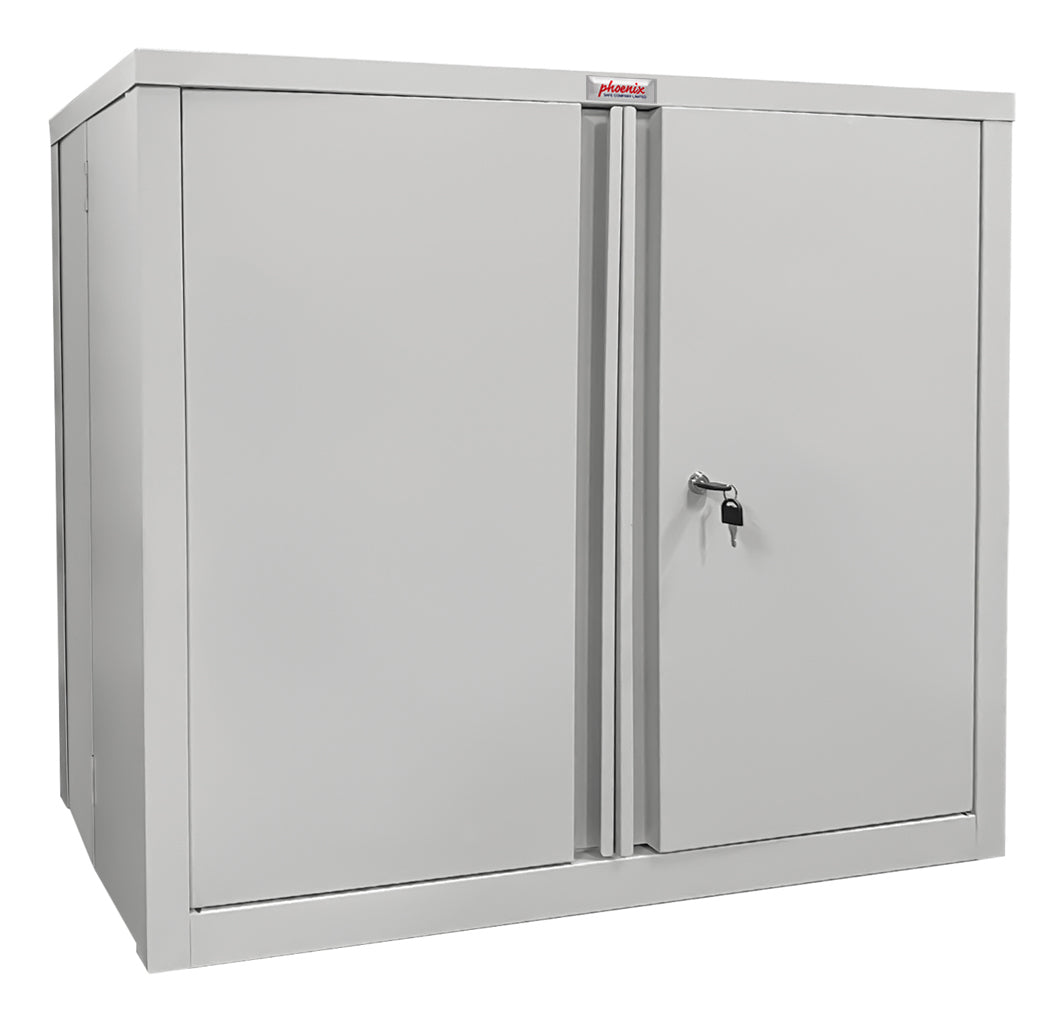 Phoenix Safe Co. SCF0891GGK – Aktenschrank, 2 Türen, 1 Fachboden, faltbar, abschliessbar, 915 × 370 × 830 mm