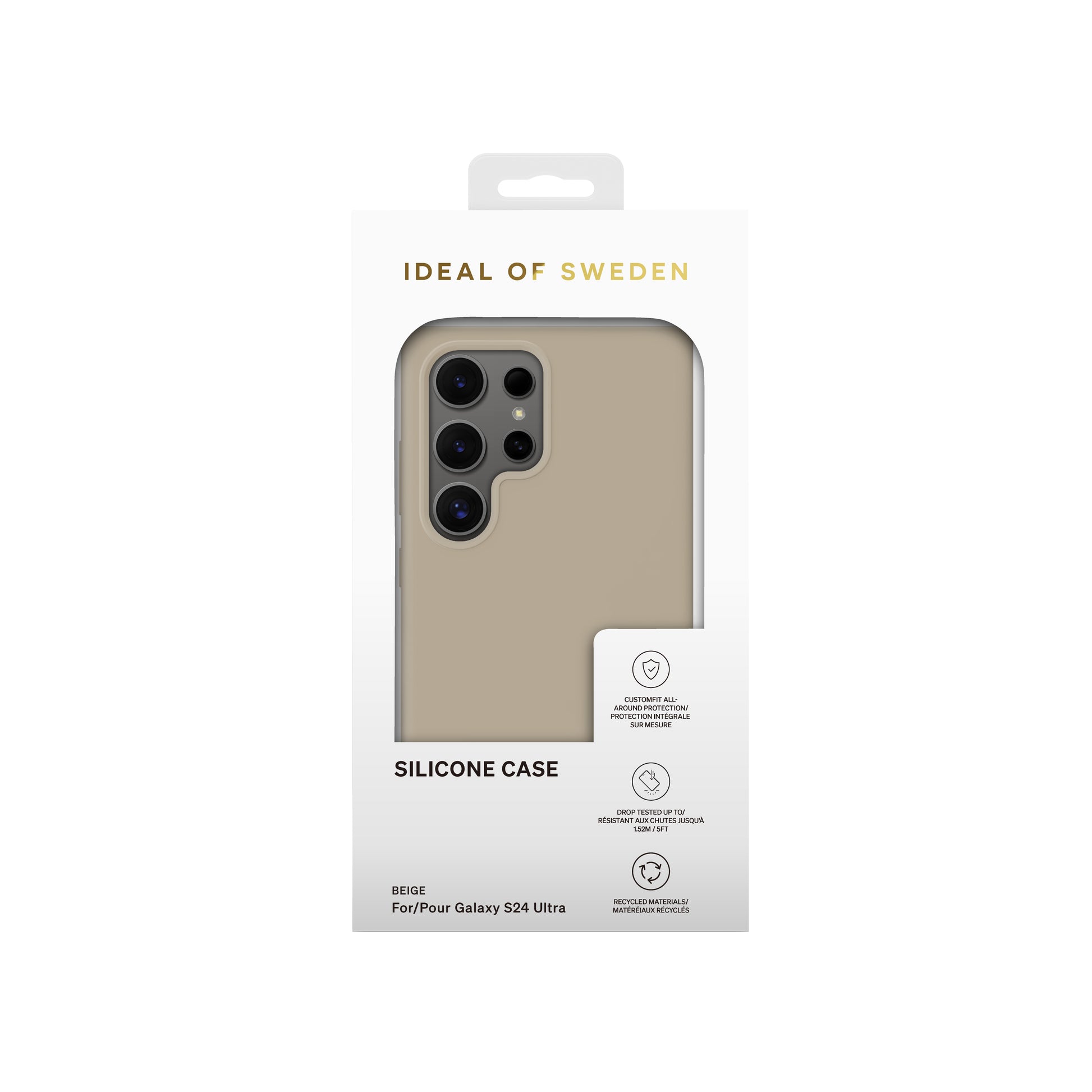 Ideal of Sweden – Backcover – für Samsung Galaxy S24 Ultra – beige – Silikon