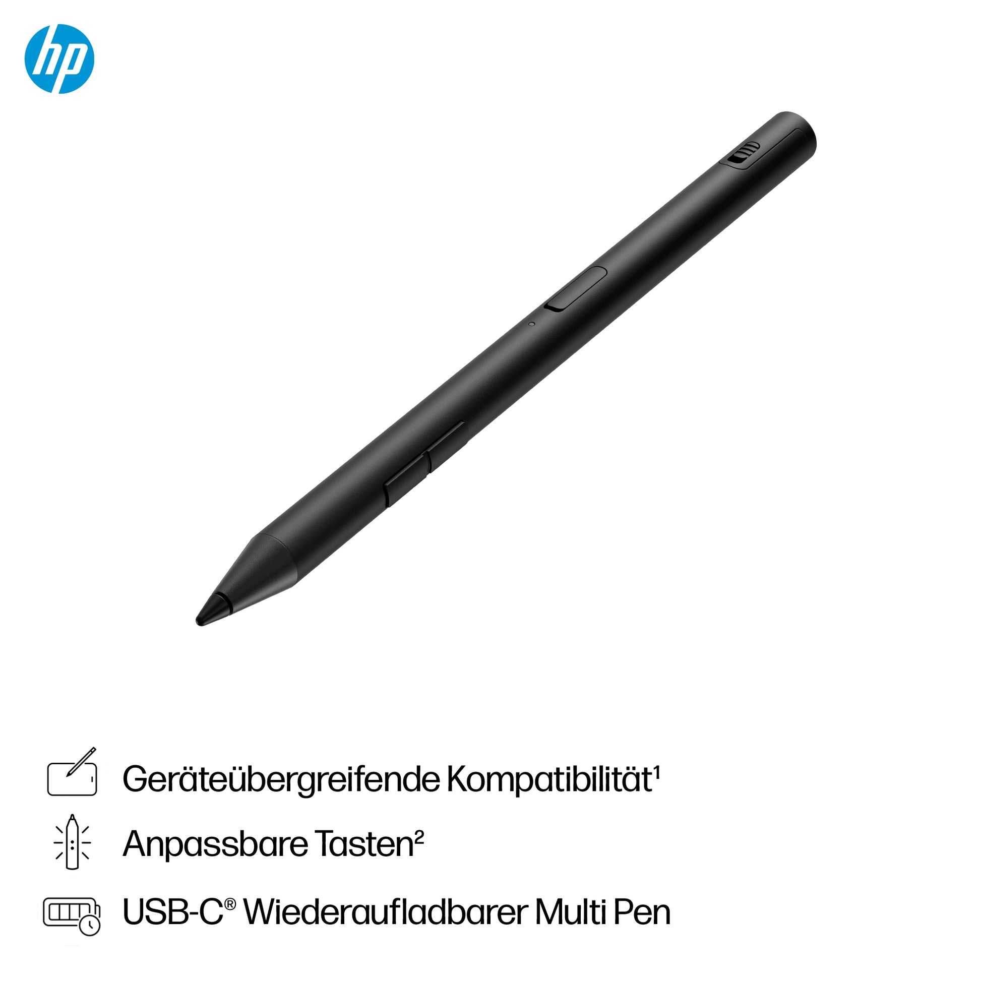 HP 700 Wiederaufladbarer Multi Pen – Schwarz