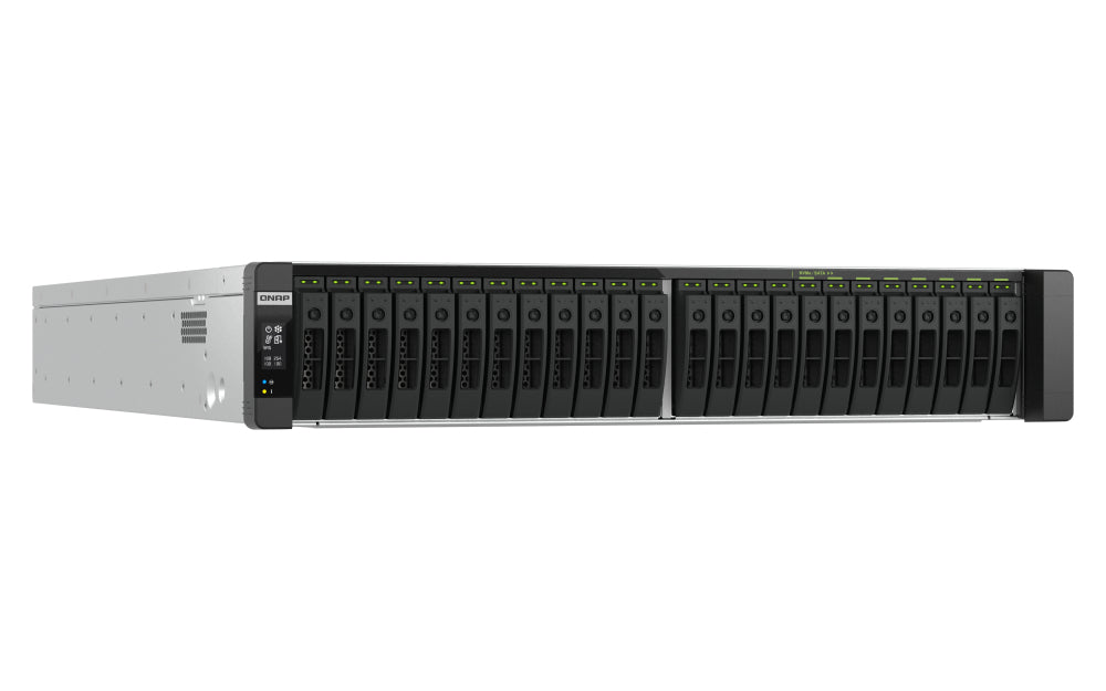 QNAP TDS-h2489FU-R2-4314-512G Speichergerät – 512 GB, 24-Bay, 2× Intel Xeon Silver 4314