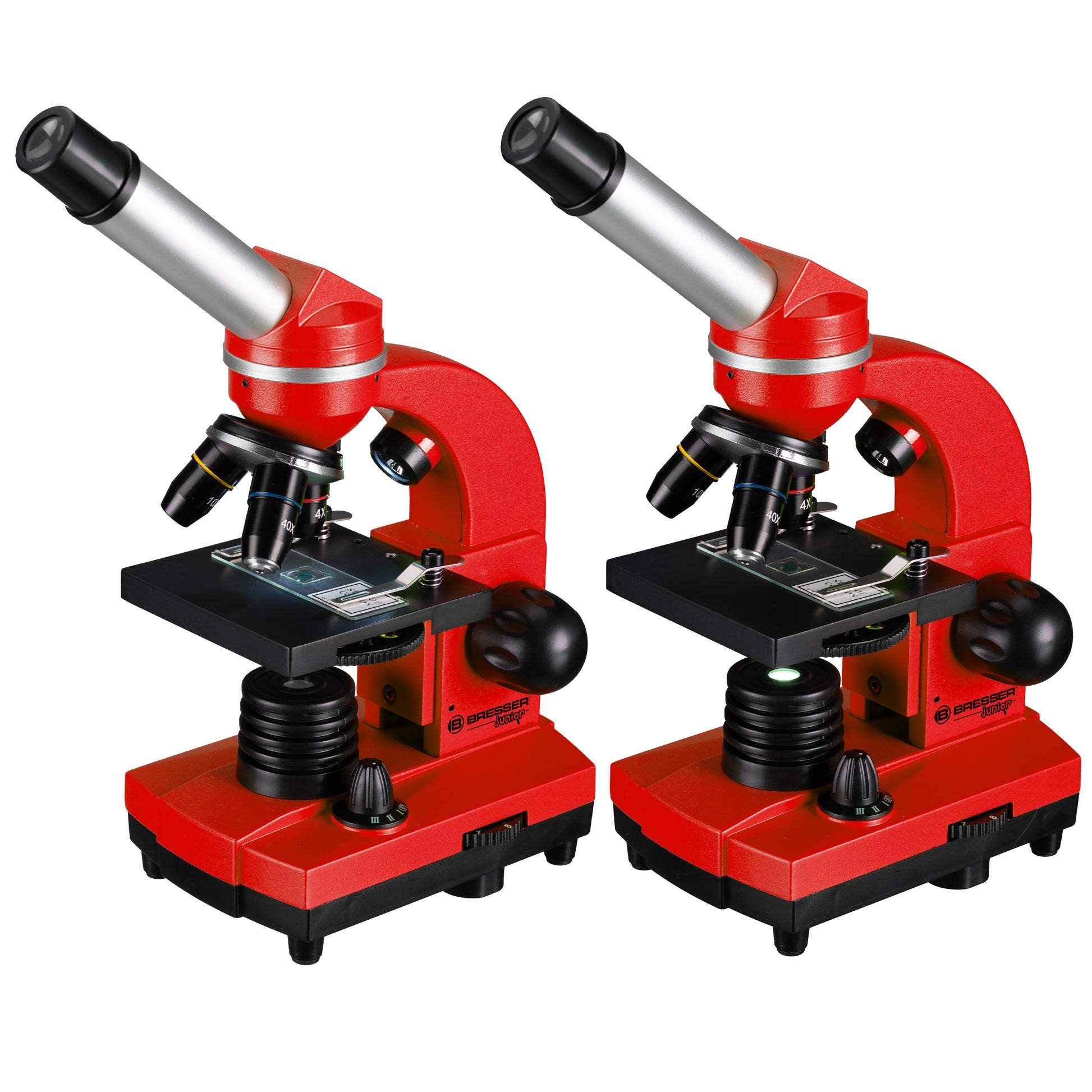 Bresser Optics Mikroskop-Bausatz – Junior Biolux, 1600×, LED-Beleuchtung, ab 8 Jahren