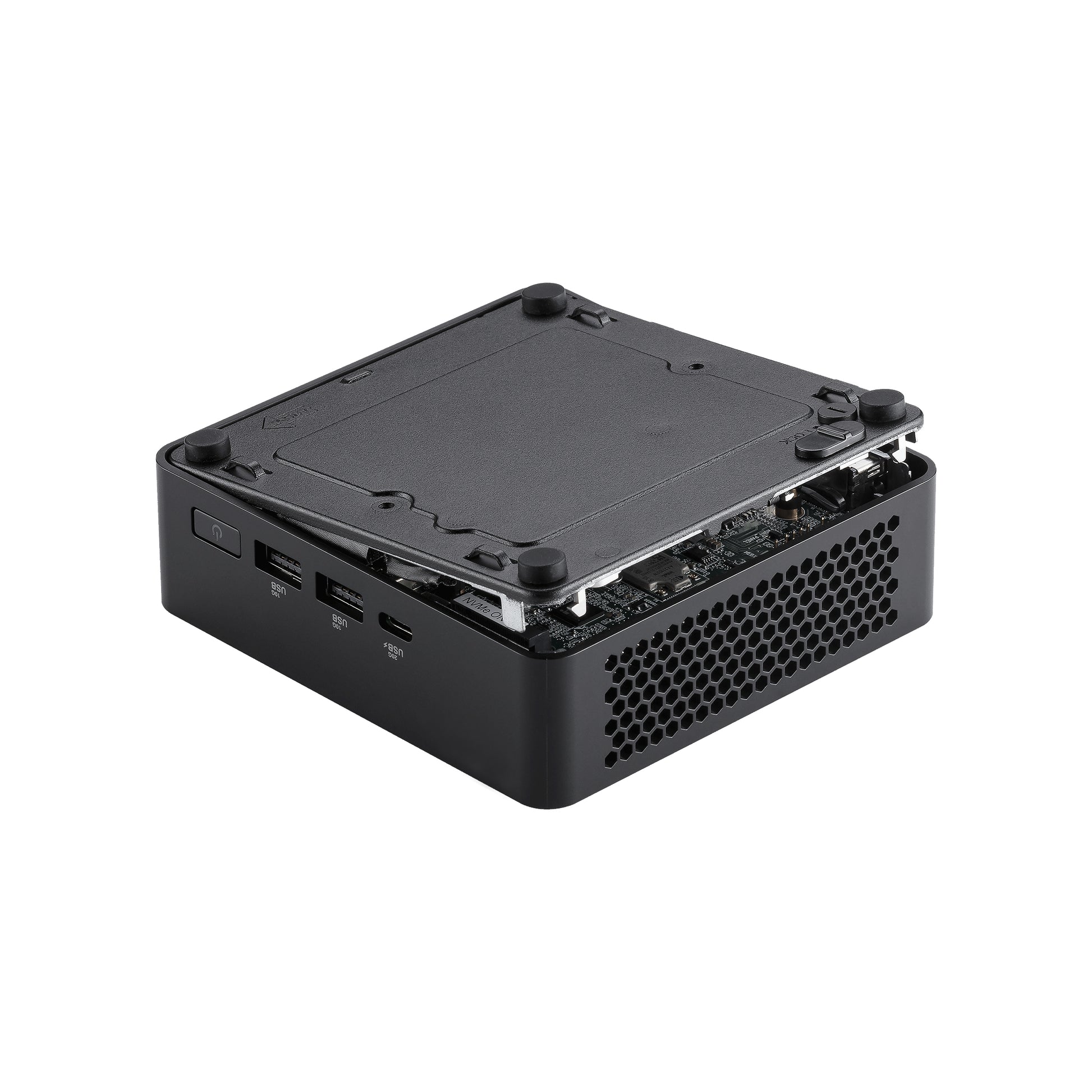 ASUS RNUC14RVKU7088C0I Mini-PC – Wi-Fi, Ethernet, Bluetooth, Thunderbolt 4 – 117 × 112 × 54 mm