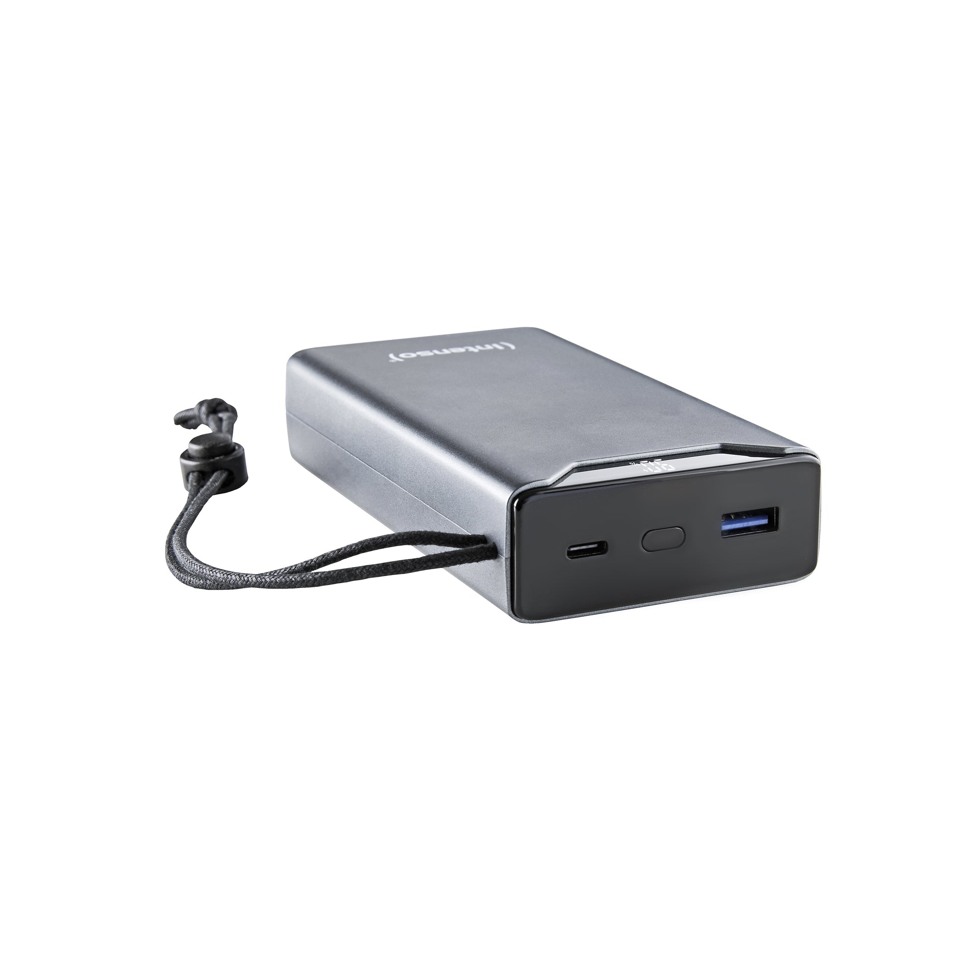 Intenso F20000 Powerbank 20'000 mAh – 20 W PD, 1× USB-C, 1× USB-A, grau