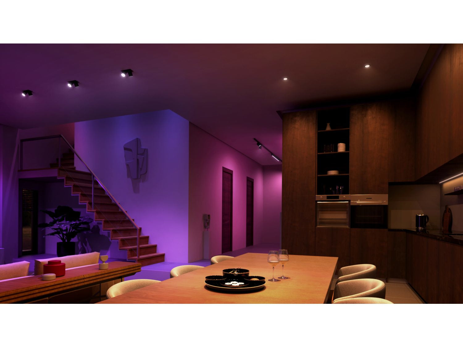 Philips Hue LED-Reflektor MR16 GU5.3 2er-Pack – 6,3 W dimmbar, 400 lm, 2000–6500 K, für Zigbee