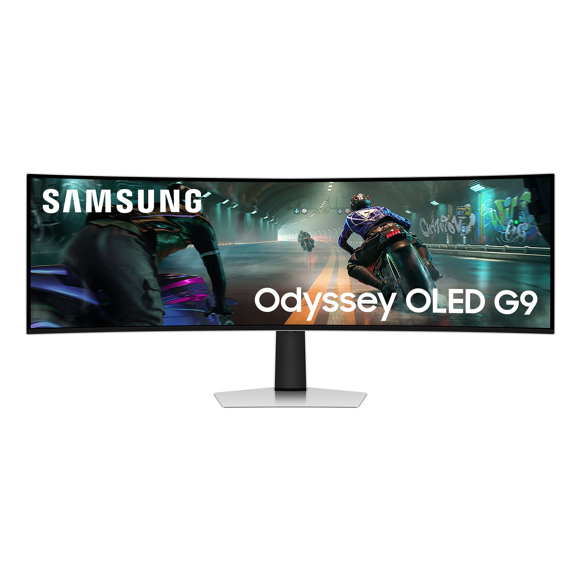 Samsung S49DG910SU – 49" Curved 1800R, 5120 × 1440 (DQHD), OLED, 144 Hz, DisplayHDR 400 True Black