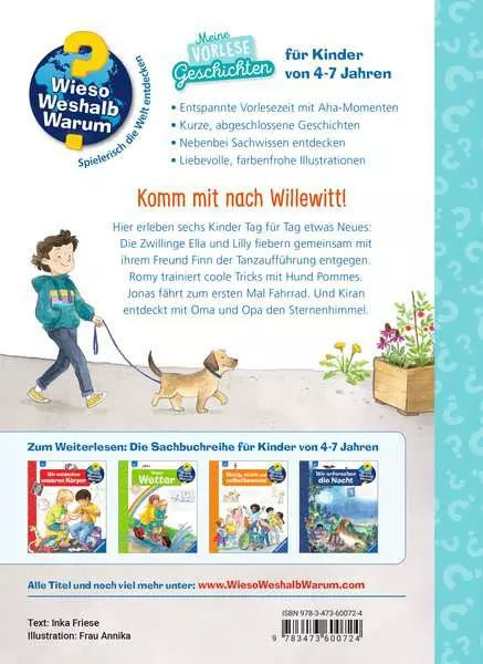Ravensburger Buch – WWW: Was erleben wir Tag für Tag?, Hardcover, 125 Seiten, Deutsch, 4–7 Jahre