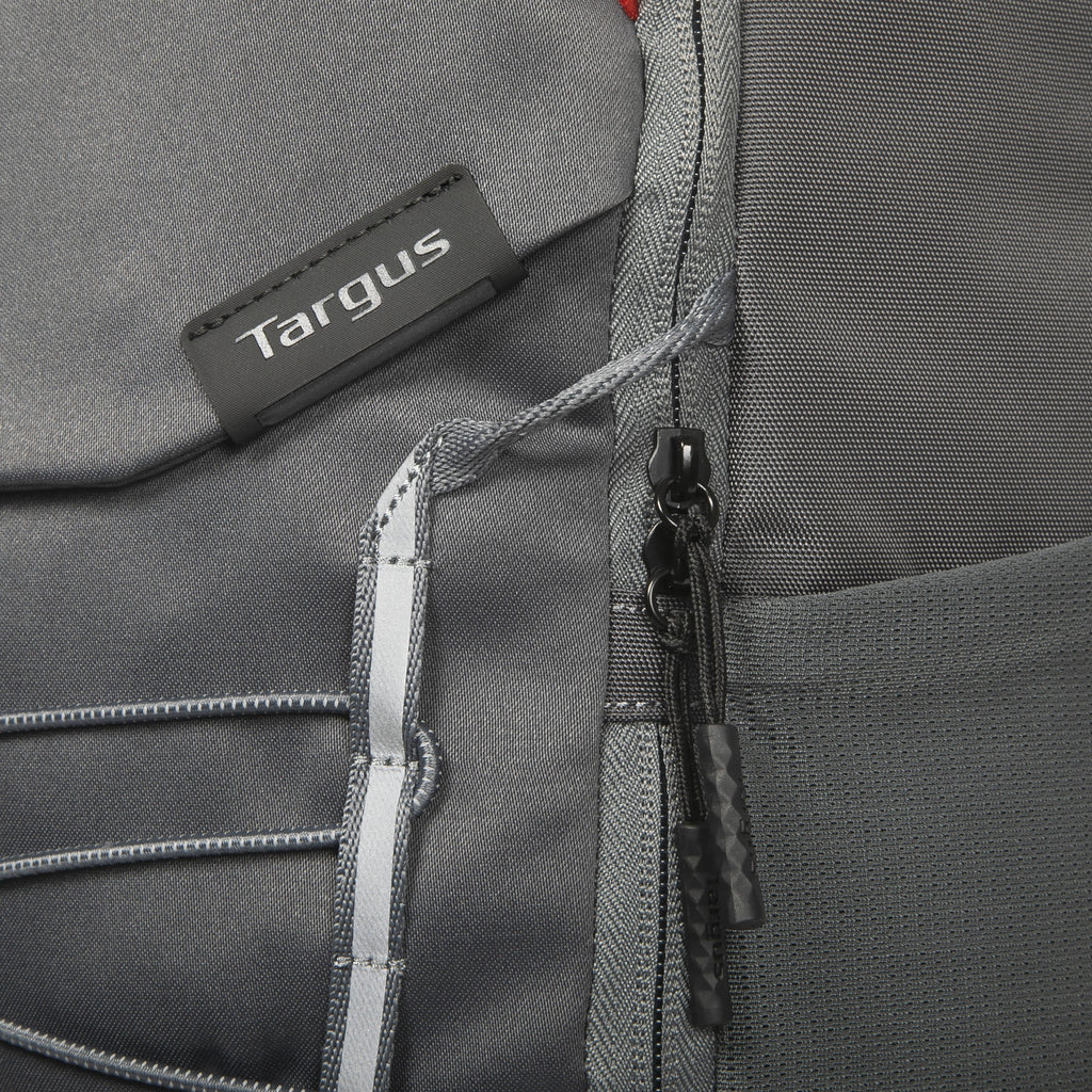 Targus Notebook-Rucksack Work+Play Trio – für 16", 20 l, aus recyceltem Material – Grau, 295 × 470 × 130 mm