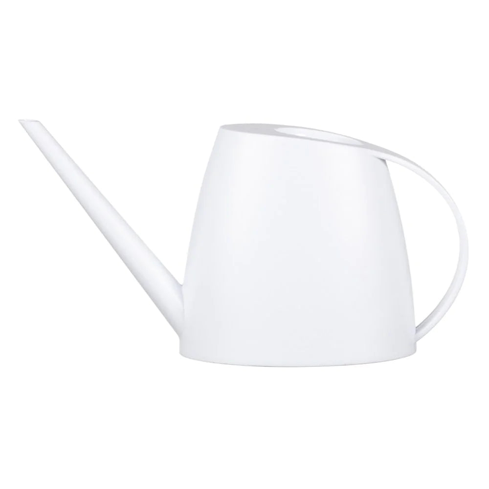 Scheurich Giesskanne Lilly – 31 × 7,7 × 16,4 cm, Kunststoff, weiss matt, 1,5 l