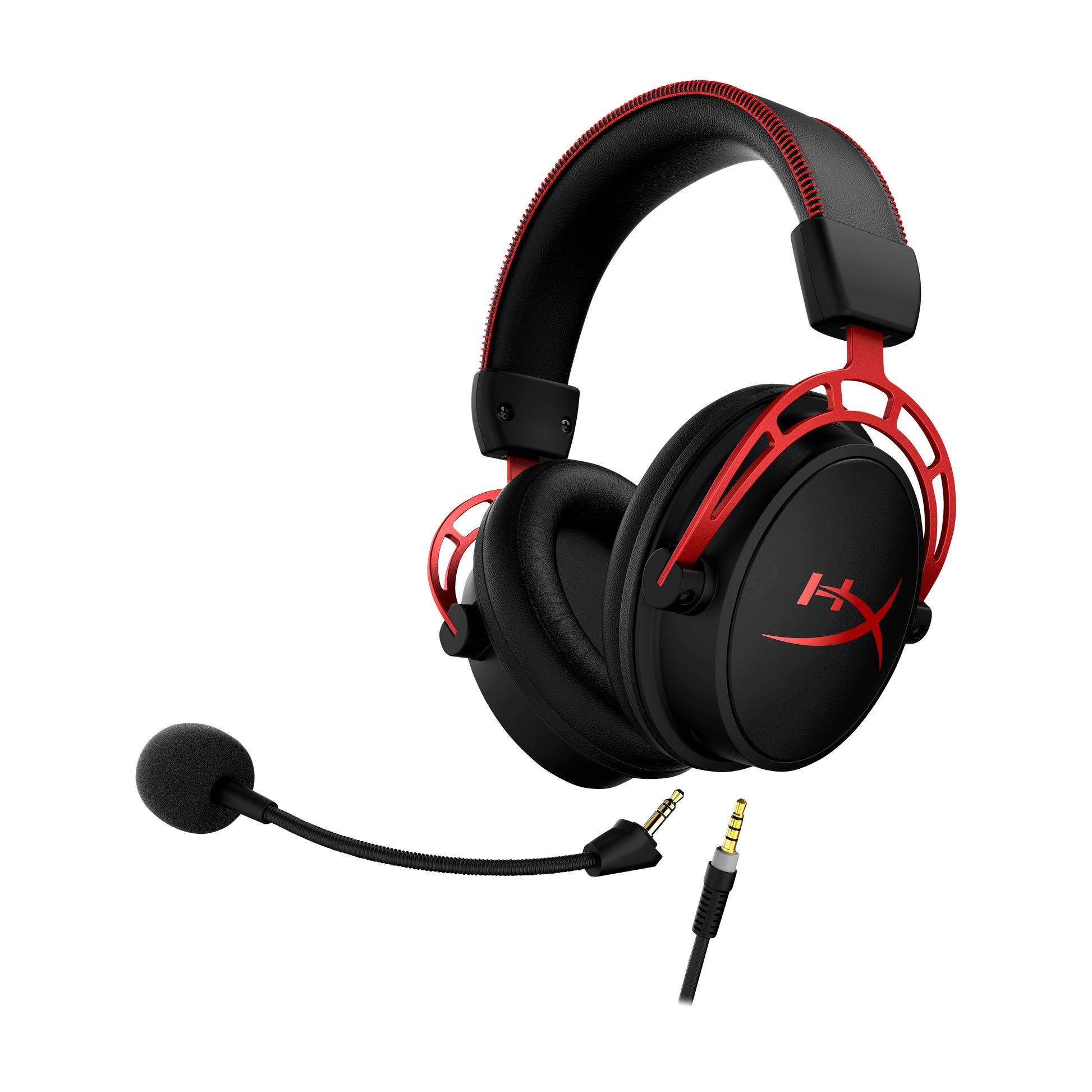 HyperX Cloud Alpha Gaming-Headset – Over-Ear, Stereo, Kabelgebunden, 3,5 mm Klinke, für PC, PS5, PS4 und andere