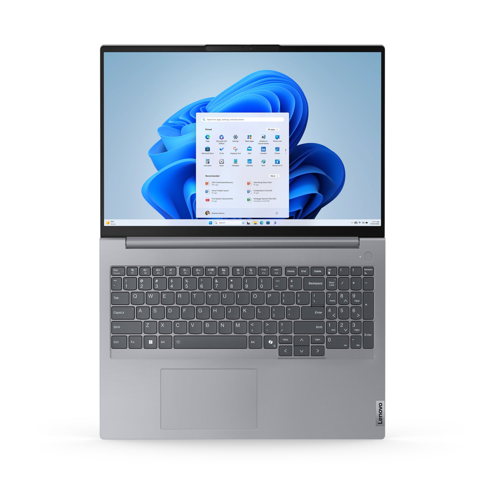 Lenovo ThinkBook 16 G7 ARP Laptop, Windows 11 Pro