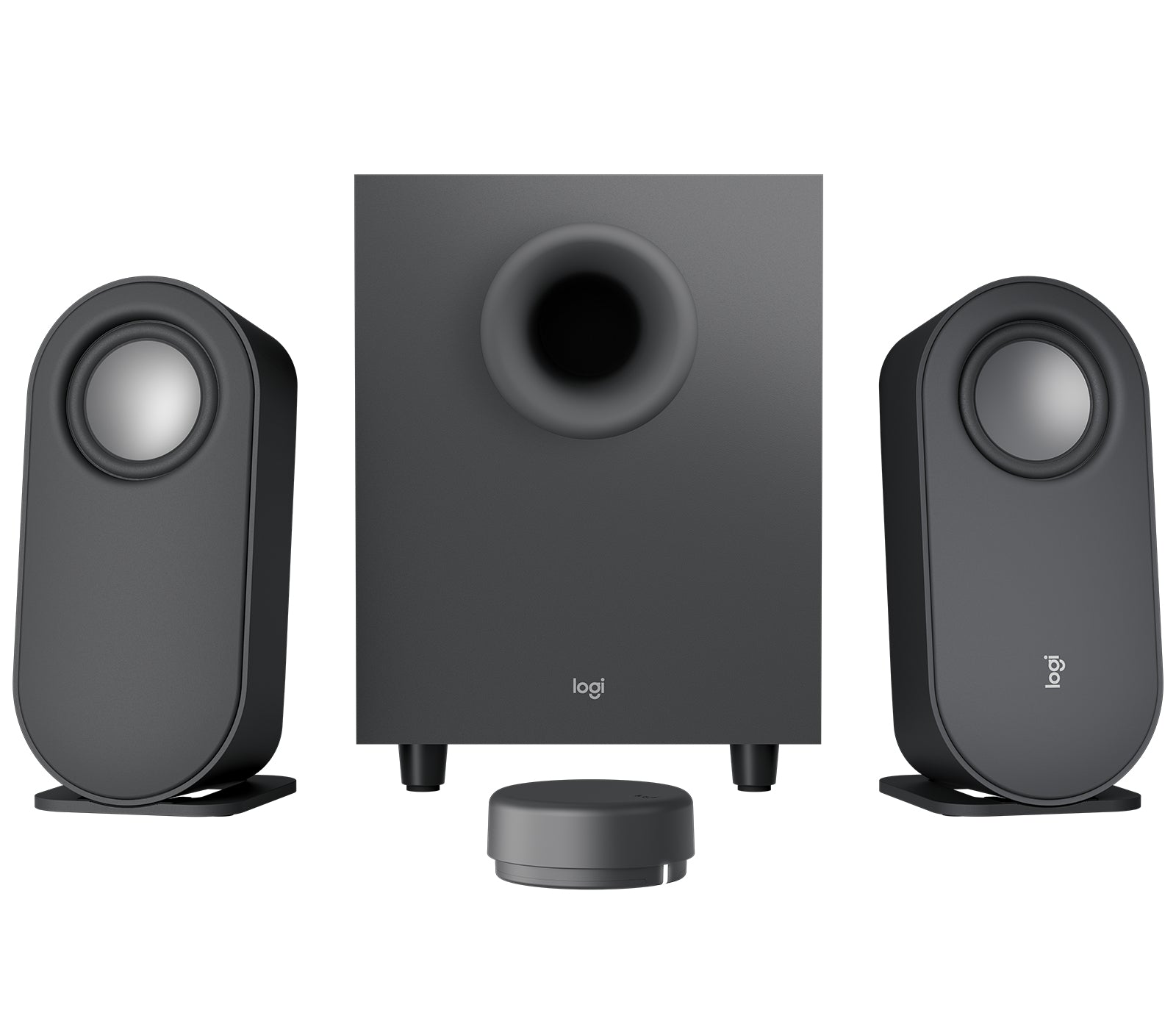Logitech Z407 (980-001348) – PC-Lautsprecher – 2.1, 40 W, 3,5 mm, Graphit