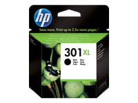 HP 301XL Schwarz Tintenpatrone (Original) – 360 Seiten – für HP DeskJet 2540