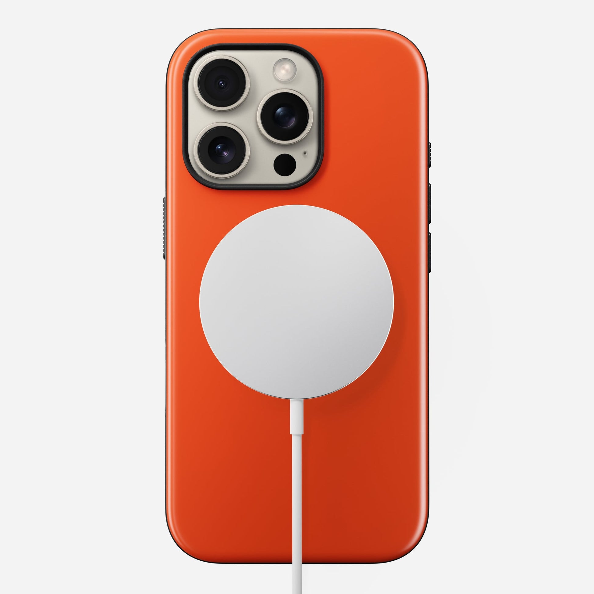Nomad Backcover – für Apple iPhone 16 Pro – Magma – TPU – MagSafe-kompatibel, sturzsicher (bis 2,4 m)