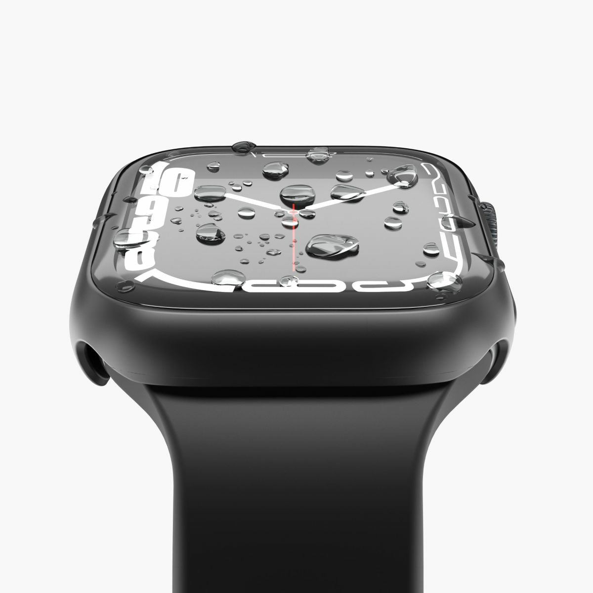 Vonmählen Silikon, Schwarz, für Apple Watch SE 44 mm