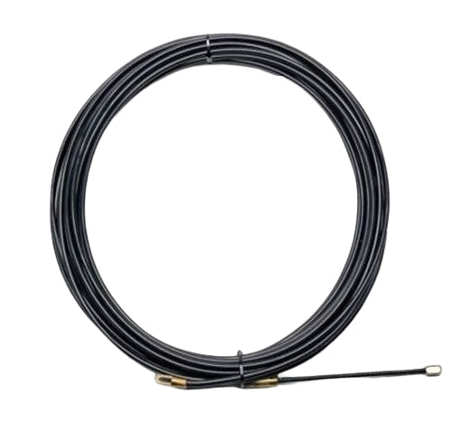 Elbro Einziehband mit Suchfeder – 30 m, Ø 4 mm – Schwarz, Polyamid – 1 Stück