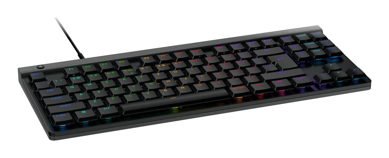 Logitech G G515 TKL – Gaming-Tastatur – mechanisch, kabelgebunden – USB – QWERTY (US-INT) – RGB – Schwarz