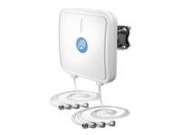 Quwireless Sektor-Panel-Antenne, Wi-Fi 6E/7, 2,4/5–7 GHz, 8×8 MIMO, N-Male, Wand/Mast