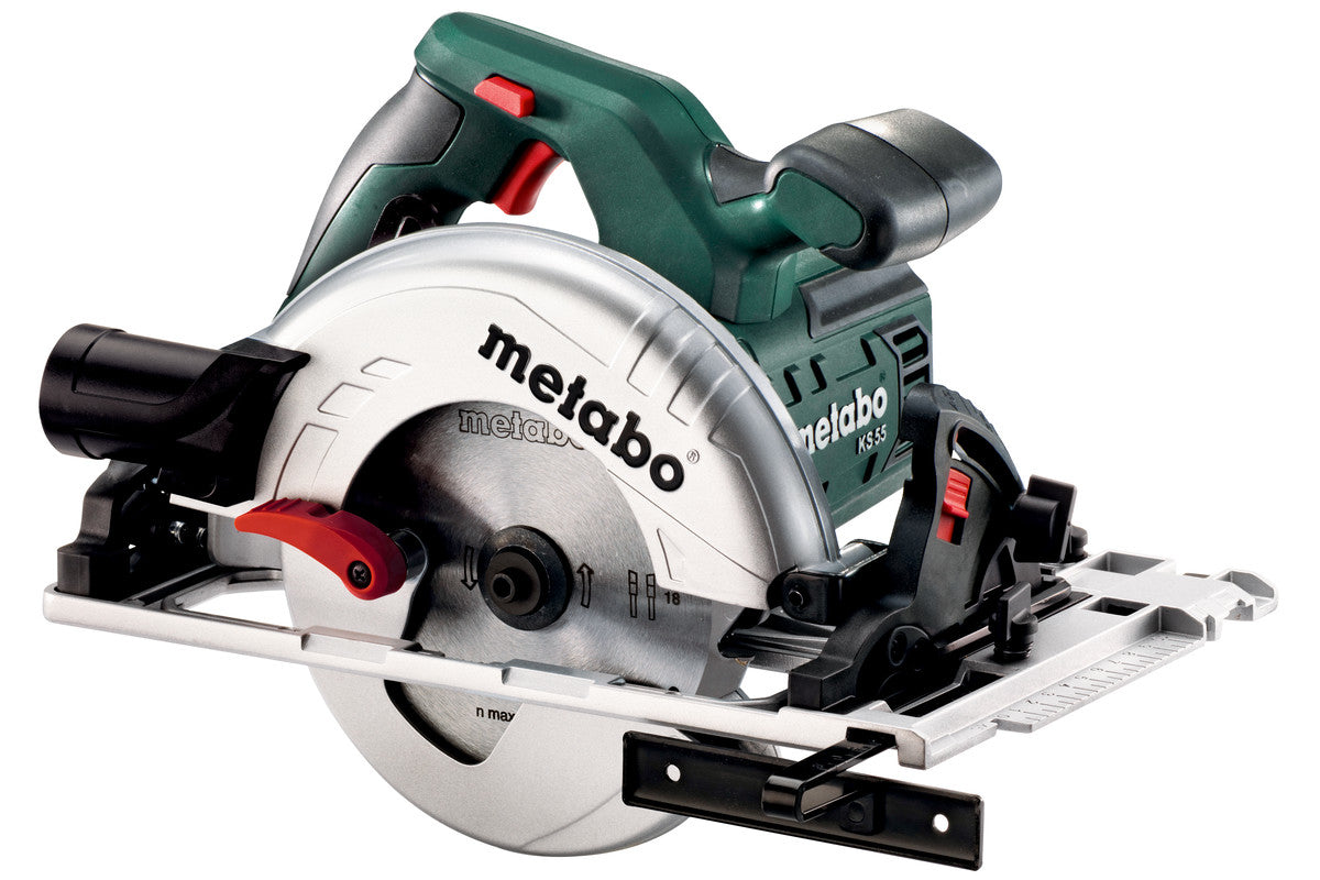 Metabo KS 55 FS Handkreissäge – 1200 W – Ø 160 mm – Schnitttiefe 55 mm – Netzbetrieb
