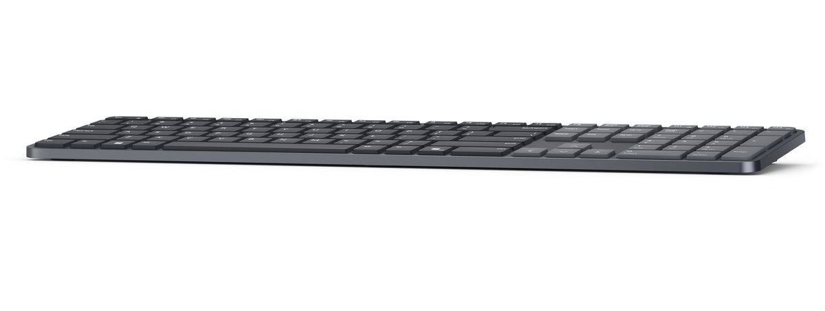 Dell Pro 7 Slim KB726 – Tastatur – Schere – Bluetooth & 2,4 GHz (USB-A Empfänger) – QWERTZ (DE) – Graphit
