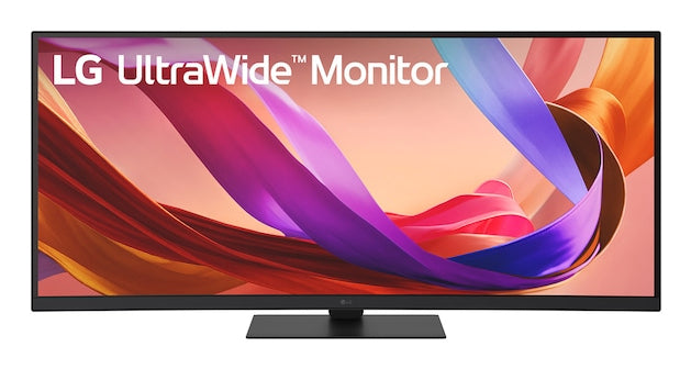 LG 34U650A-B – 34" Curved, 3440 × 1440 (UWQHD), IPS, 100 Hz, USB-C 96 W, KVM, LAN, HDR10