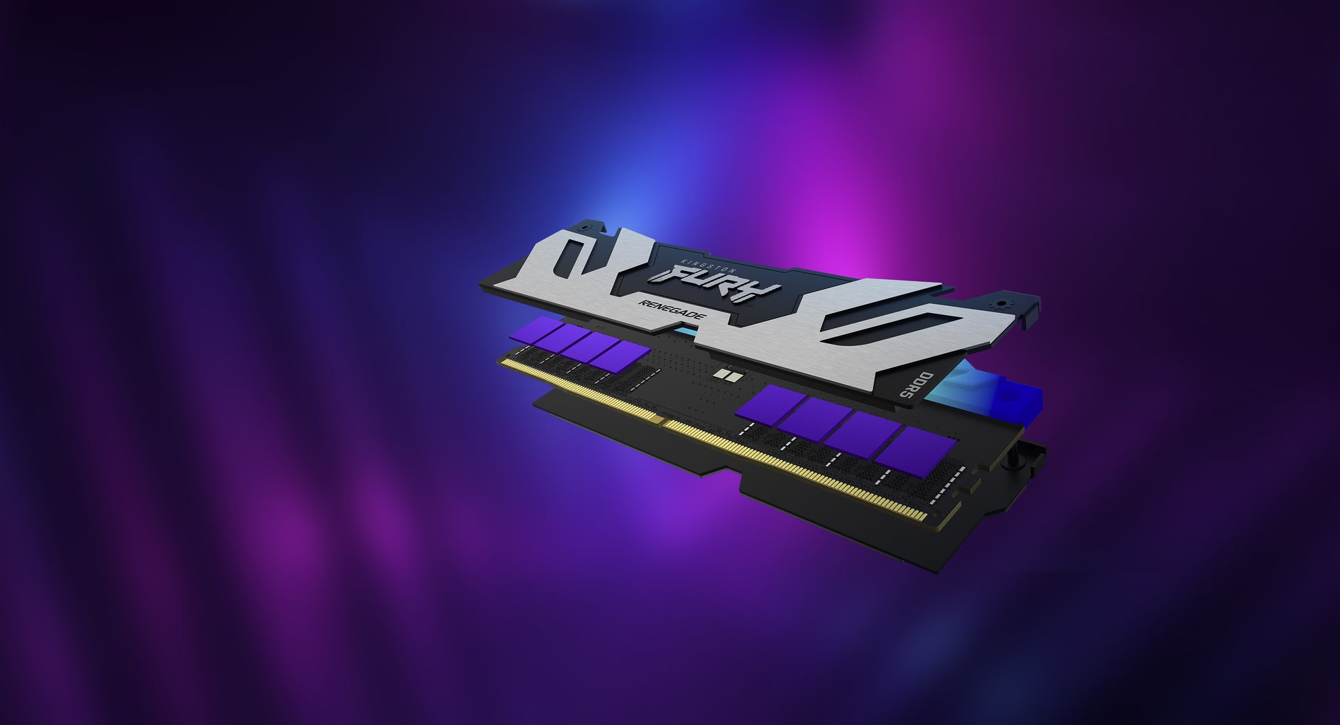 Kingston Technology Kingston FURY Renegade RGB – 32 GB (2×16 GB) – DDR5‑8000 MT/s CL38, 1.45 V, 288‑Pin DIMM