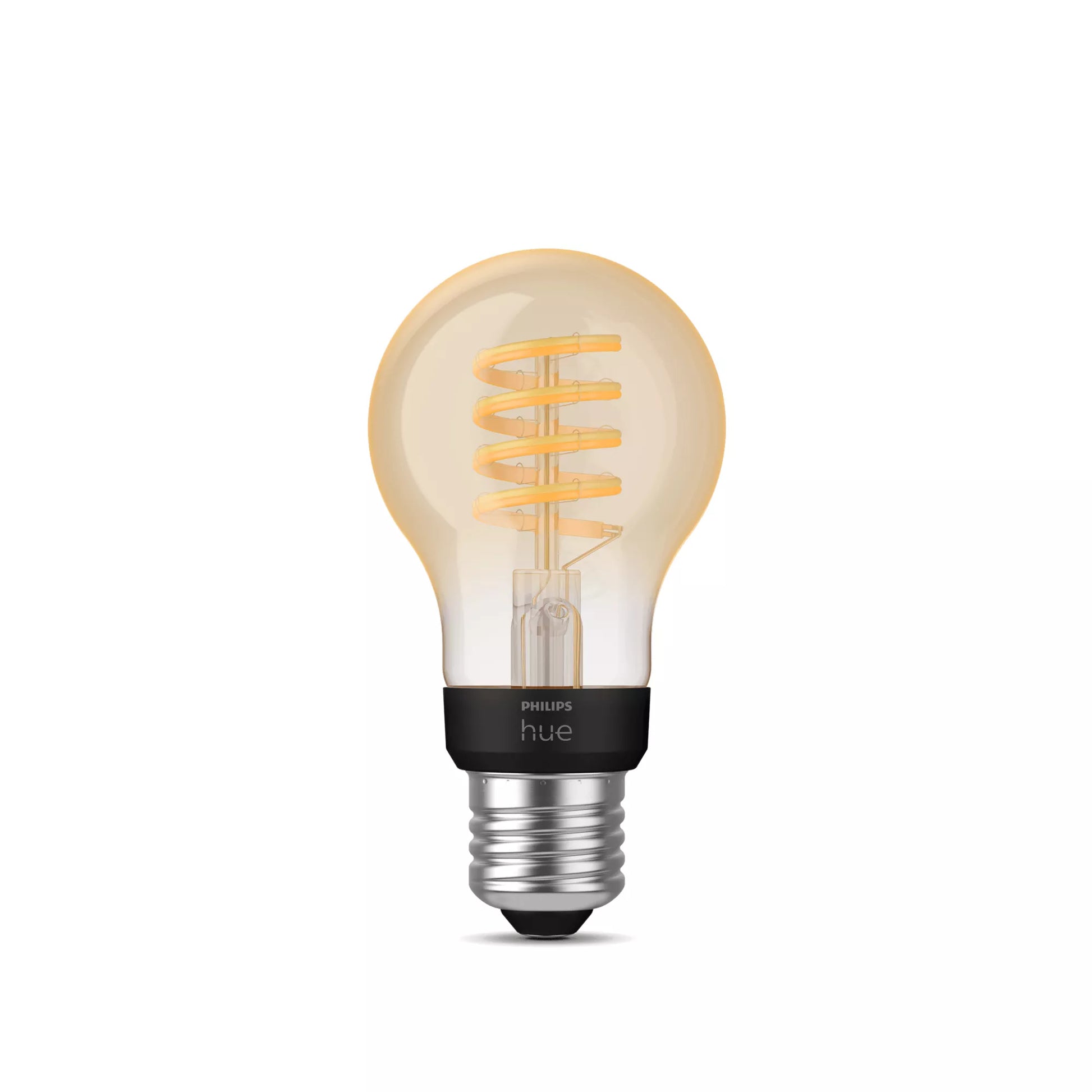Philips by Signify Philips Hue Smart-Leuchtmittel E27 White Ambiance – 550 lm, 2200–6500 K, App-Steuerung, Bluetooth, dimmbar – E
