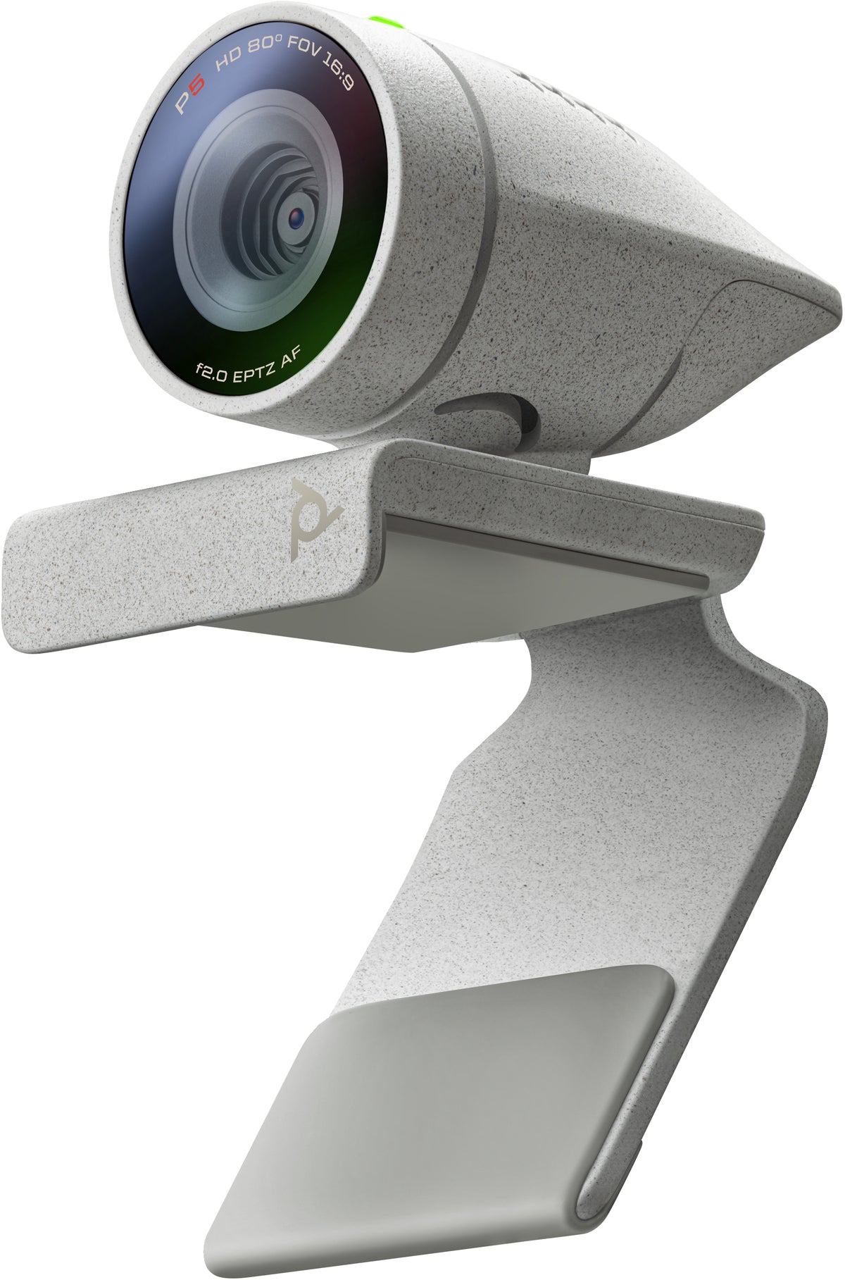 HP Poly Studio P5 Webcam – Full HD 1080p, 30 fps, Autofokus, USB-A – Silber