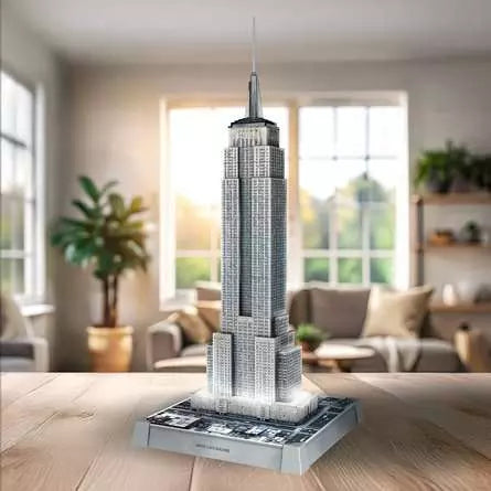 Ravensburger Iconics 3D Puzzle Empire State Building Light – 216 Teile – 20,9 × 48,5 × 20,9 cm – ab 10 J.