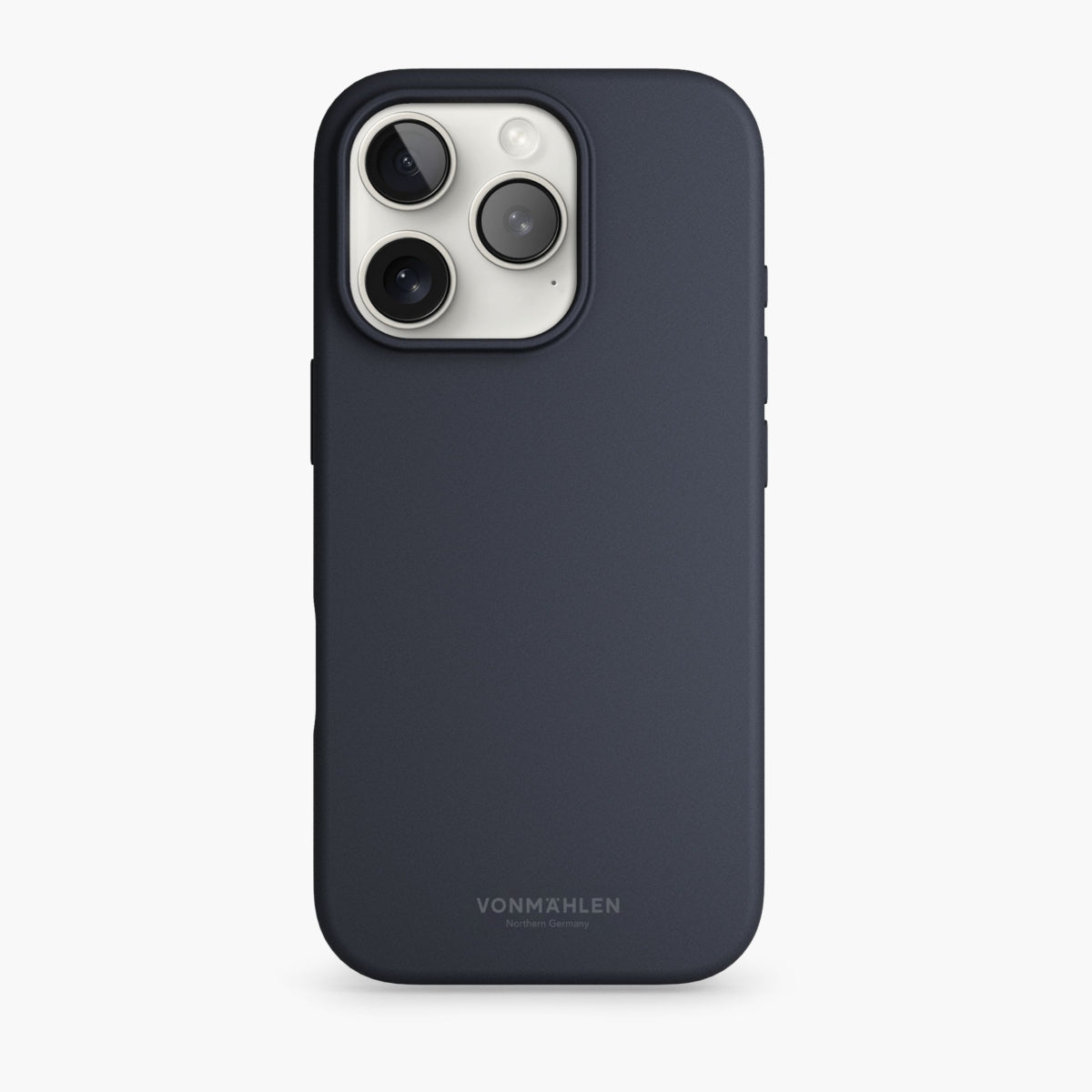 Vonmählen Soft Silicone – Backcover – für Apple iPhone 16 Pro Max – MagSafe, Silikon, Navy