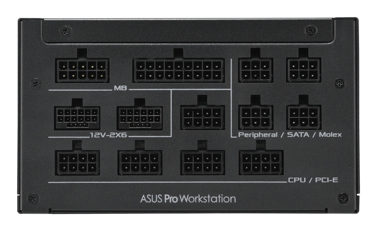 ASUS Netzteil – 1600 W – Schwarz
