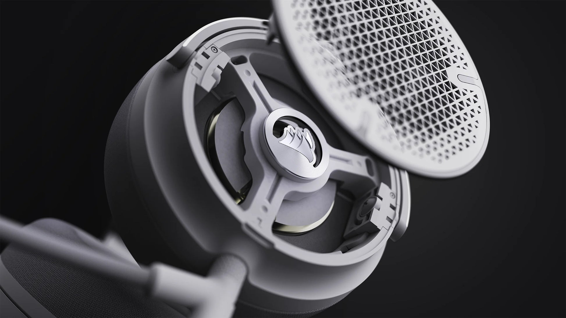 Corsair Virtuoso Pro Gaming-Headset – Over-Ear, Stereo, Kabelgebunden, 2×3,5 mm Klinke, für Xbox Series X|S, PS5, Nint
