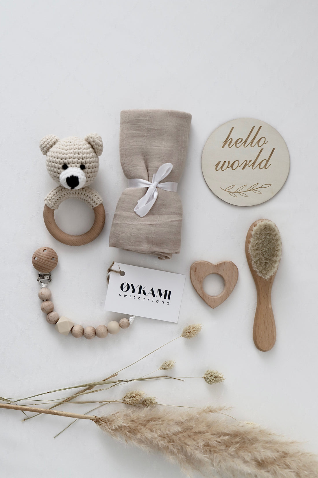 OYKAMI Geschenkbox Marokko – ab 0 Jahren – Holz, Baumwolle – mehrfarbig