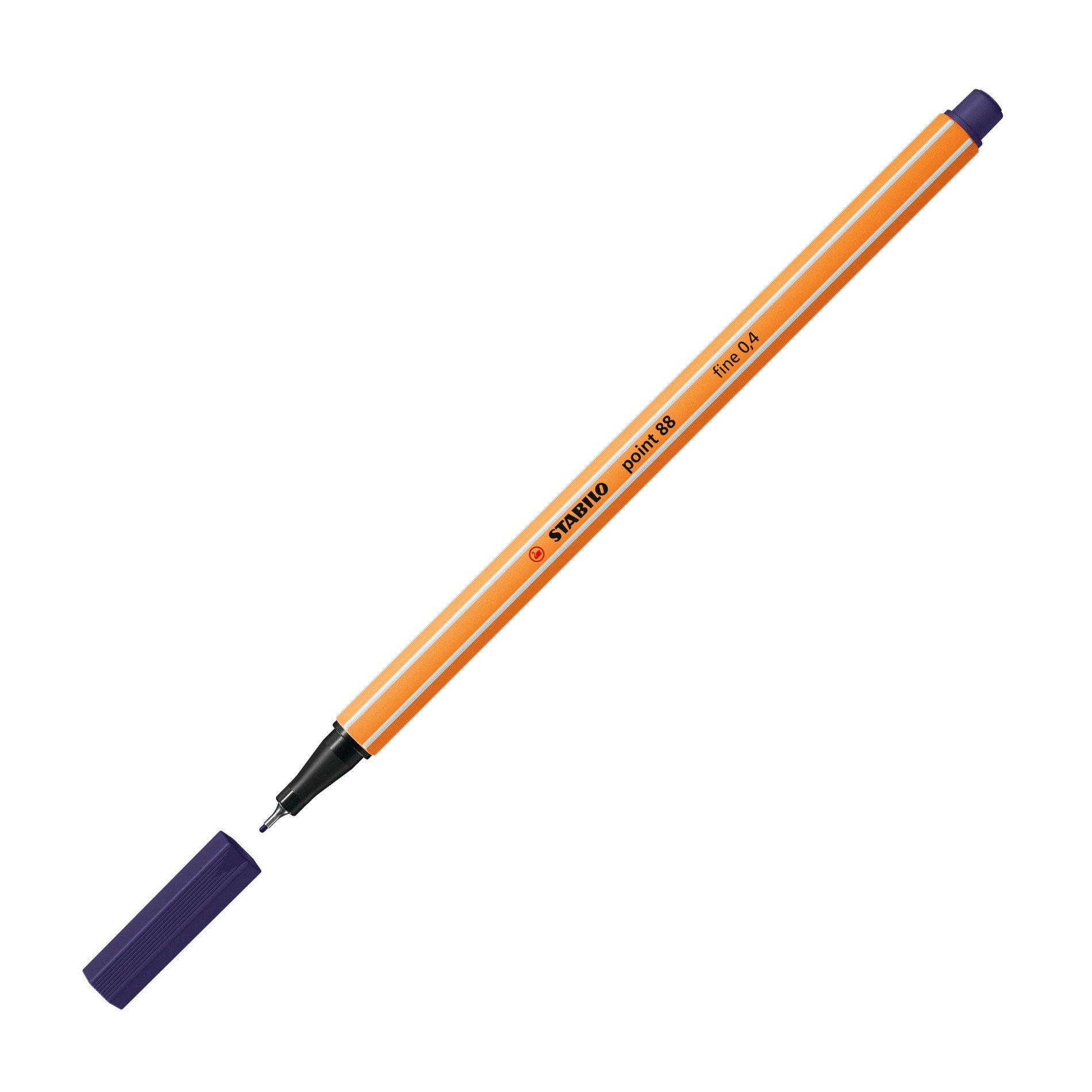 STABILO point 88 Fineliner 0,4 mm – nachtblau