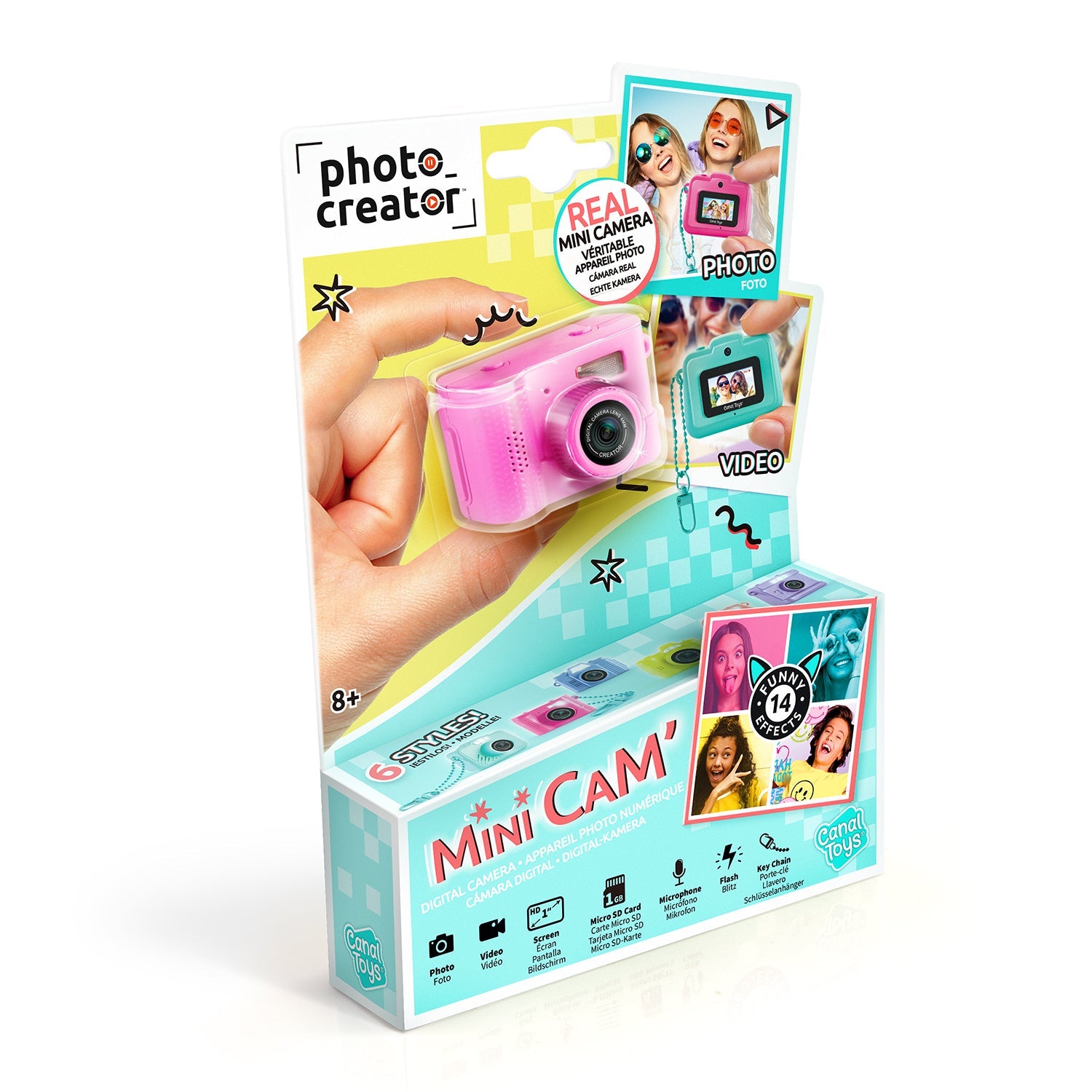 Canal Toys Mini CamDigital Kamera – 1,92 MP, mehrfarbig