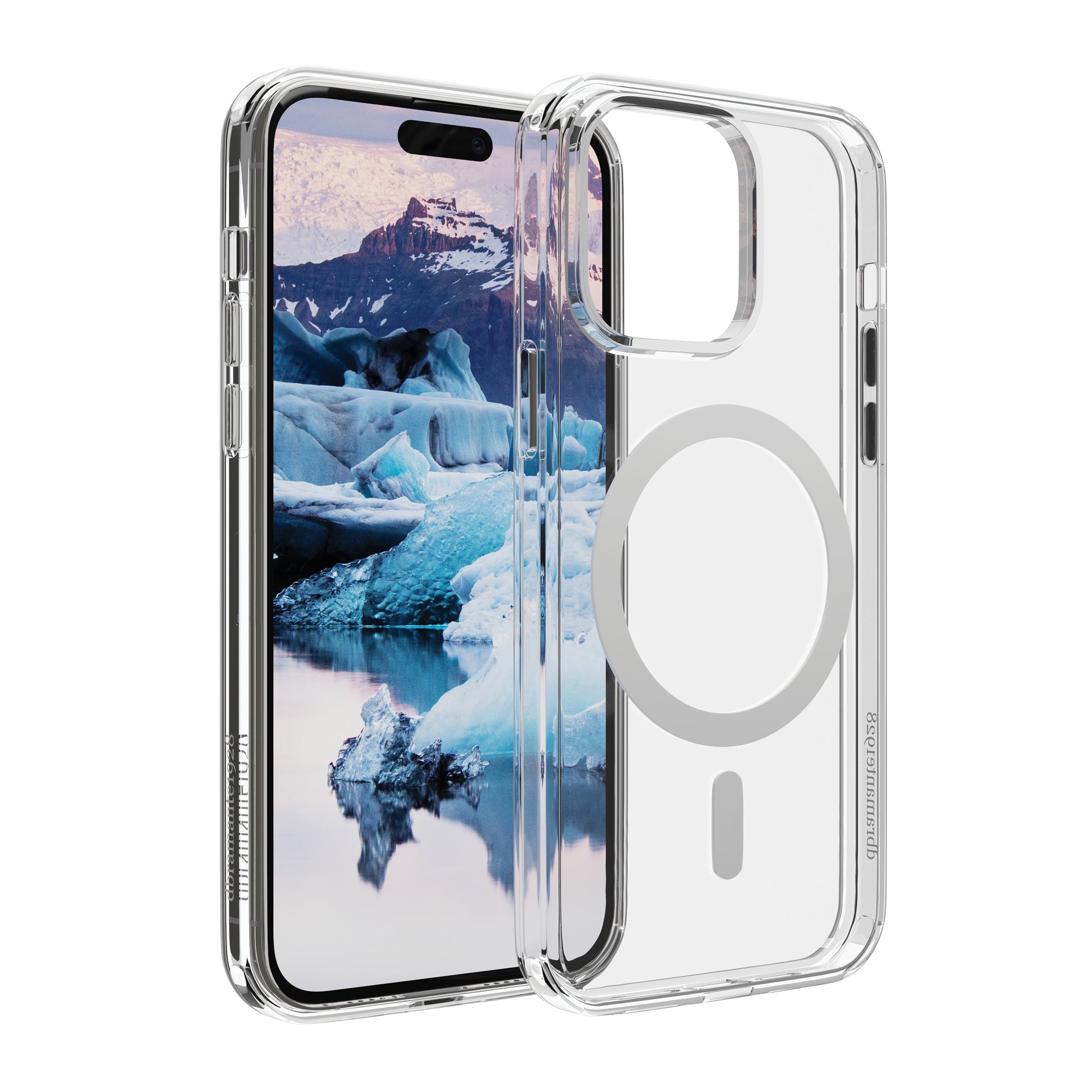 dbramante1928 Iceland Pro Backcover – für Apple iPhone 15 Pro, MagSafe, Transparent