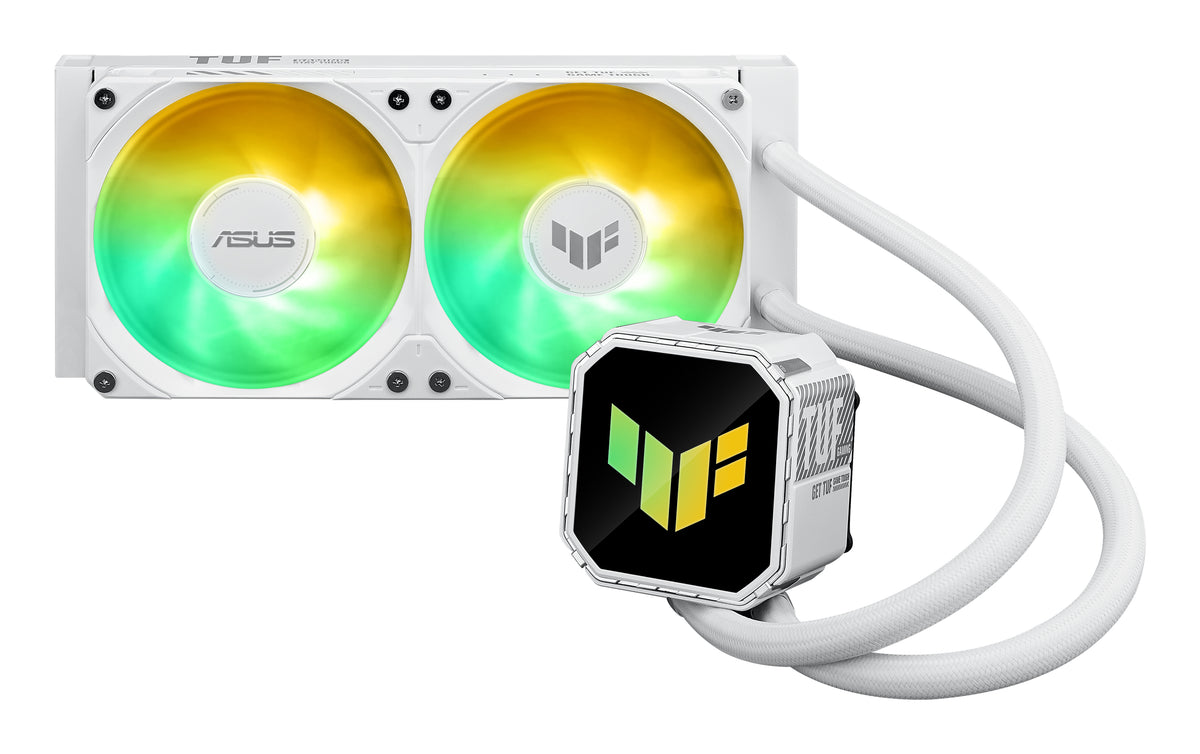 ASUS TUF Gaming LC III 240 – AIO CPU-Kühler – 240 mm, 2×120 mm, ARGB, für AM4, AM5, LGA 1700 und andere